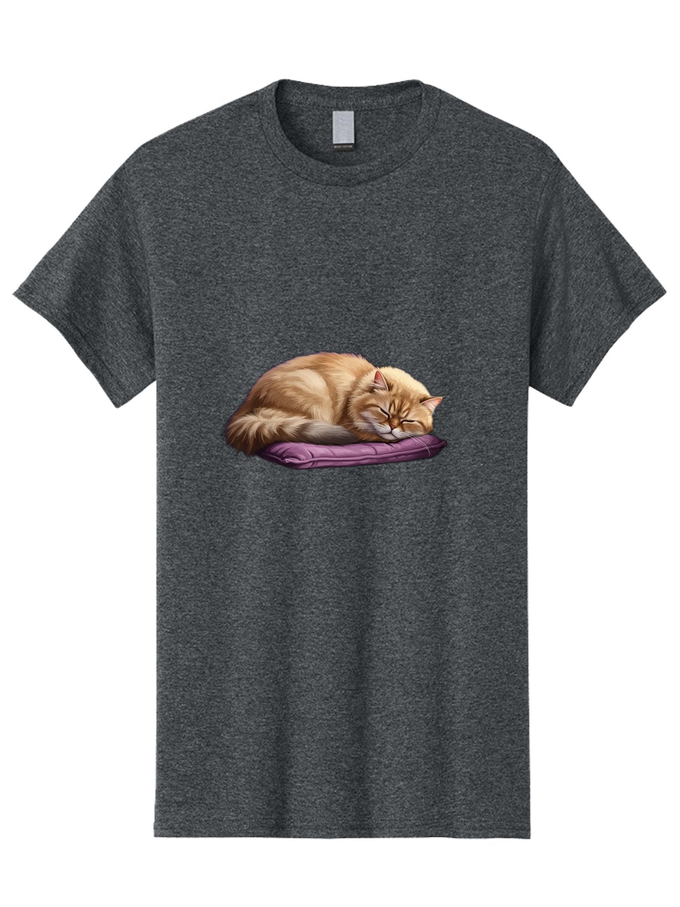 Sleeping-Orange-Cat-1 Men'S Graphic Tee, 100% Cotton, Comfortable Casual Summer Wear, Machine Washable, Vintage Camera, Old Camera, Antique Camera, Black Camera, Classic Photography, Photography Equipment, Nostalgic Device, Film Camera, Bal347 6
