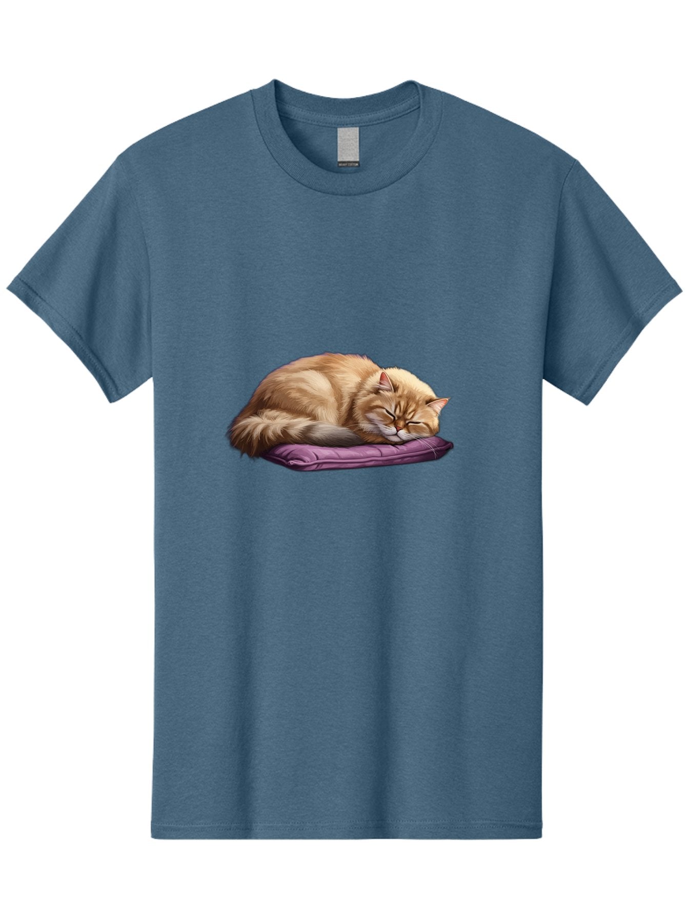 Sleeping-Orange-Cat-1 Men'S Graphic Tee, 100% Cotton, Comfortable Casual Summer Wear, Machine Washable, Vintage Camera, Old Camera, Antique Camera, Black Camera, Classic Photography, Photography Equipment, Nostalgic Device, Film Camera, Bal347 9
