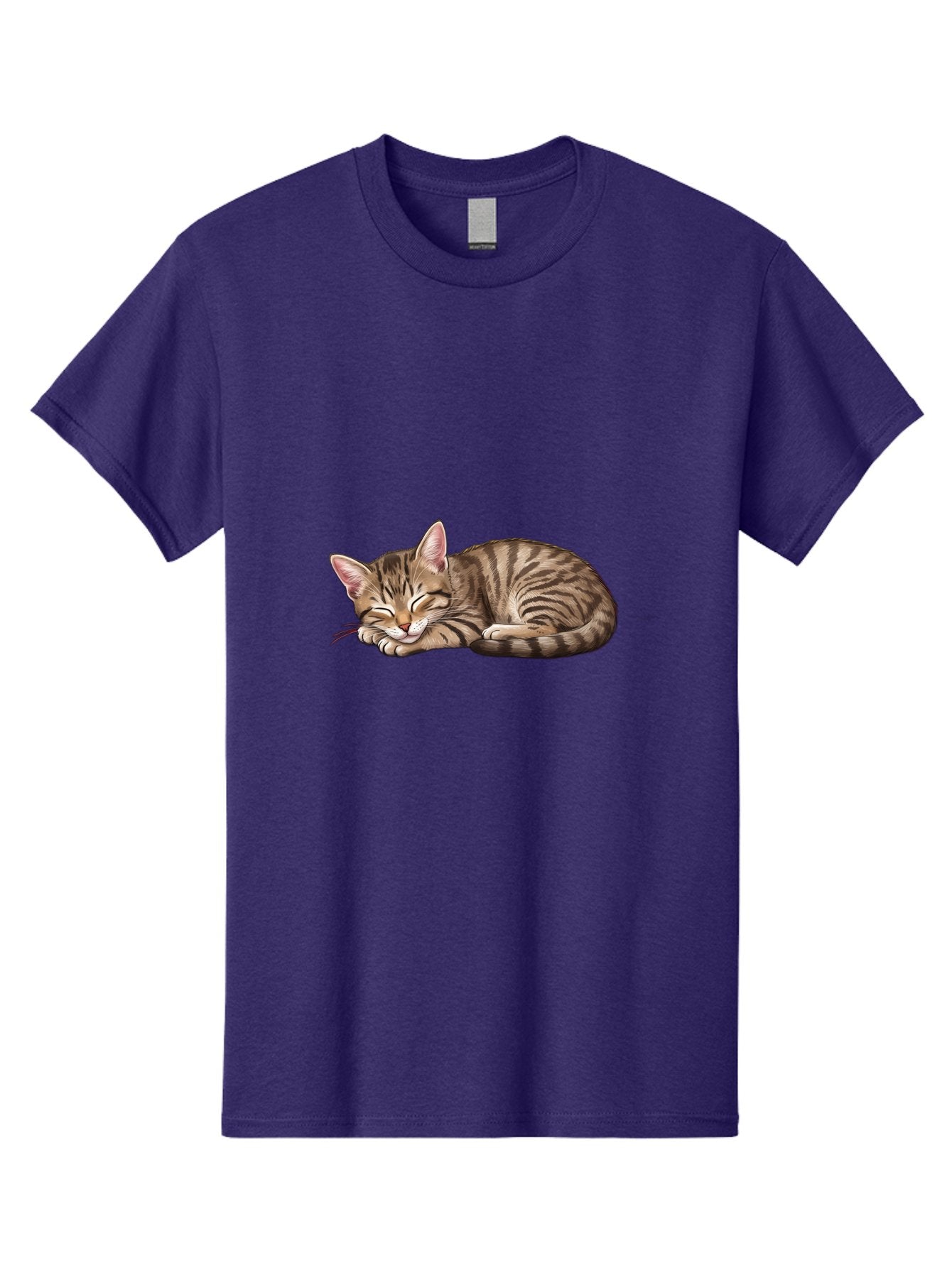 Sleeping-Tabby-Cat Men'S Graphic Tee, 100% Cotton, Comfortable Casual Summer Wear, Machine Washable, Vintage Camera, Old Camera, Antique Camera, Black Camera, Classic Photography, Photography Equipment, Nostalgic Device, Film Camera, Bal349