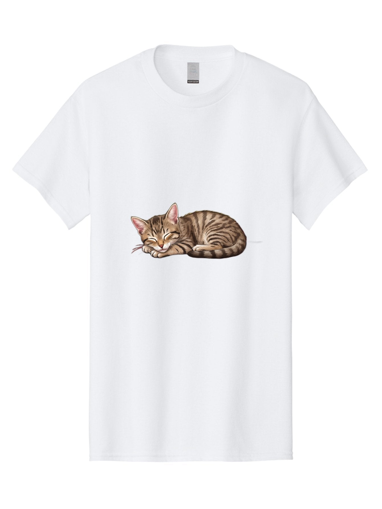 Sleeping-Tabby-Cat Men'S Graphic Tee, 100% Cotton, Comfortable Casual Summer Wear, Machine Washable, Vintage Camera, Old Camera, Antique Camera, Black Camera, Classic Photography, Photography Equipment, Nostalgic Device, Film Camera, Bal349 4