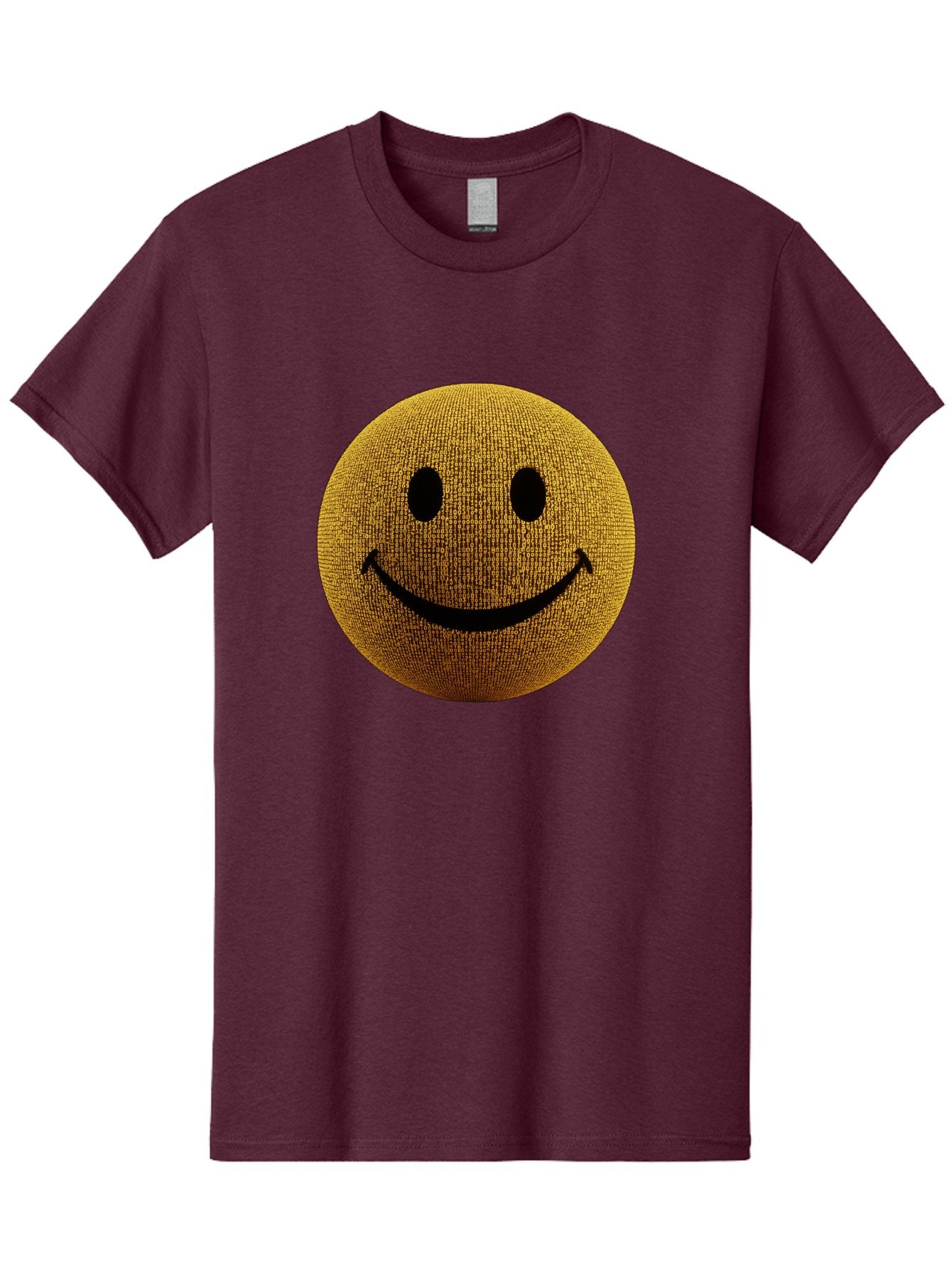 Smiley-Face-1 Men'S Graphic Tee, 100% Cotton, Comfortable Casual Summer Wear, Machine Washable, Vintage Camera, Old Camera, Antique Camera, Black Camera, Classic Photography, Photography Equipment, Nostalgic Device, Film Camera, Camera Art Bal354