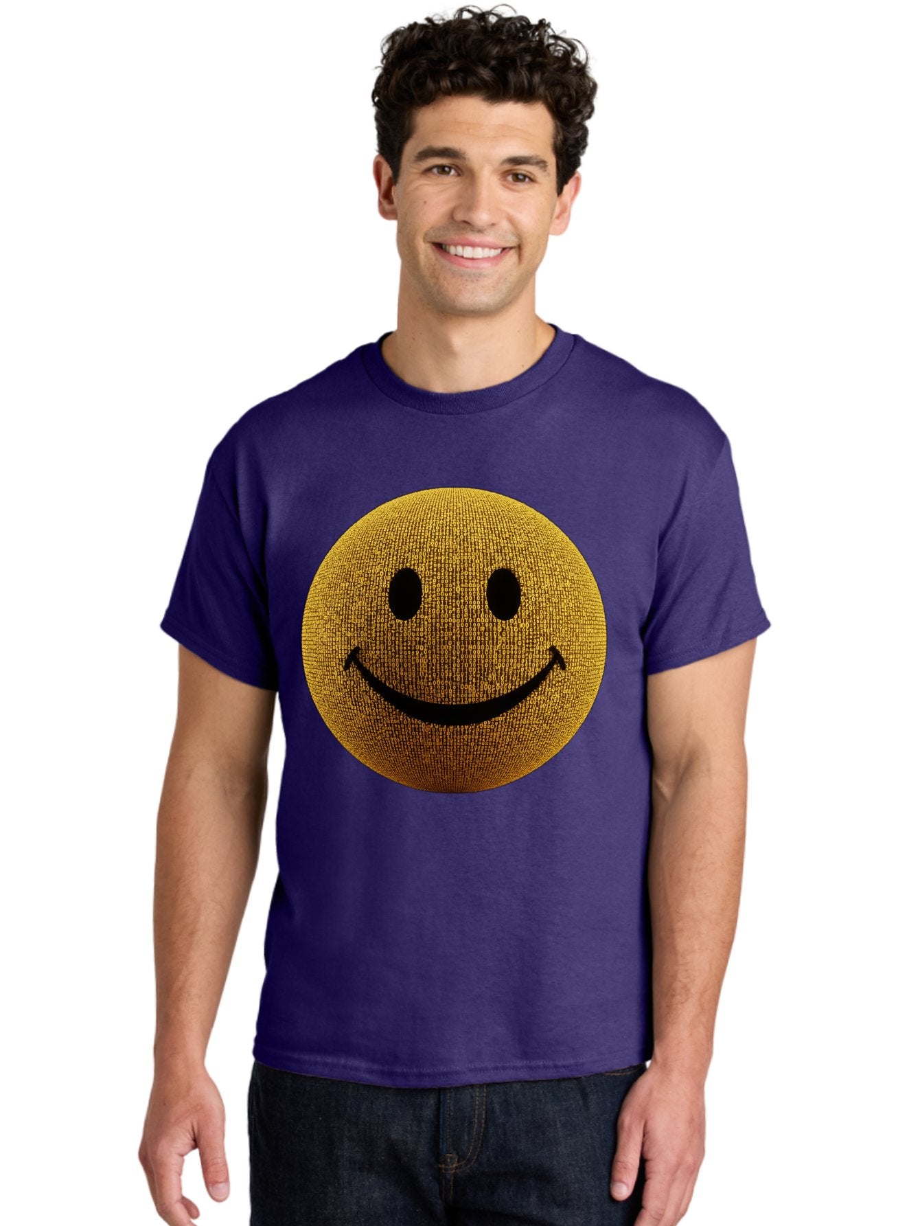 Smiley-Face-1 Men'S Graphic Tee, 100% Cotton, Comfortable Casual Summer Wear, Machine Washable, Vintage Camera, Old Camera, Antique Camera, Black Camera, Classic Photography, Photography Equipment, Nostalgic Device, Film Camera, Camera Art Bal354 16