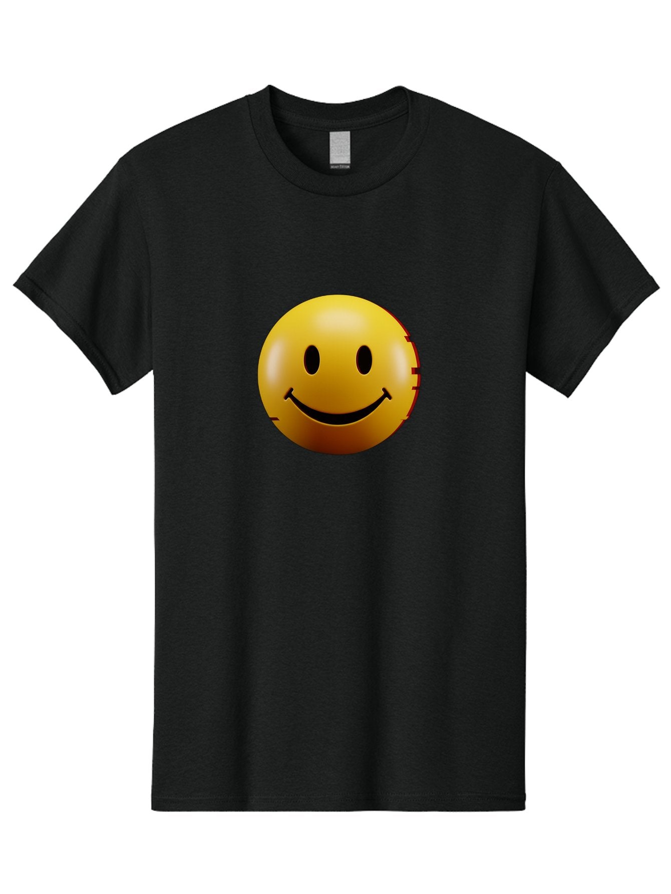 Smiley-Face-3 Men'S Graphic Tee, 100% Cotton, Comfortable Casual Summer Wear, Machine Washable, Vintage Camera, Old Camera, Antique Camera, Black Camera, Classic Photography, Photography Equipment, Nostalgic Device, Film Camera, Camera Art Bal356 9