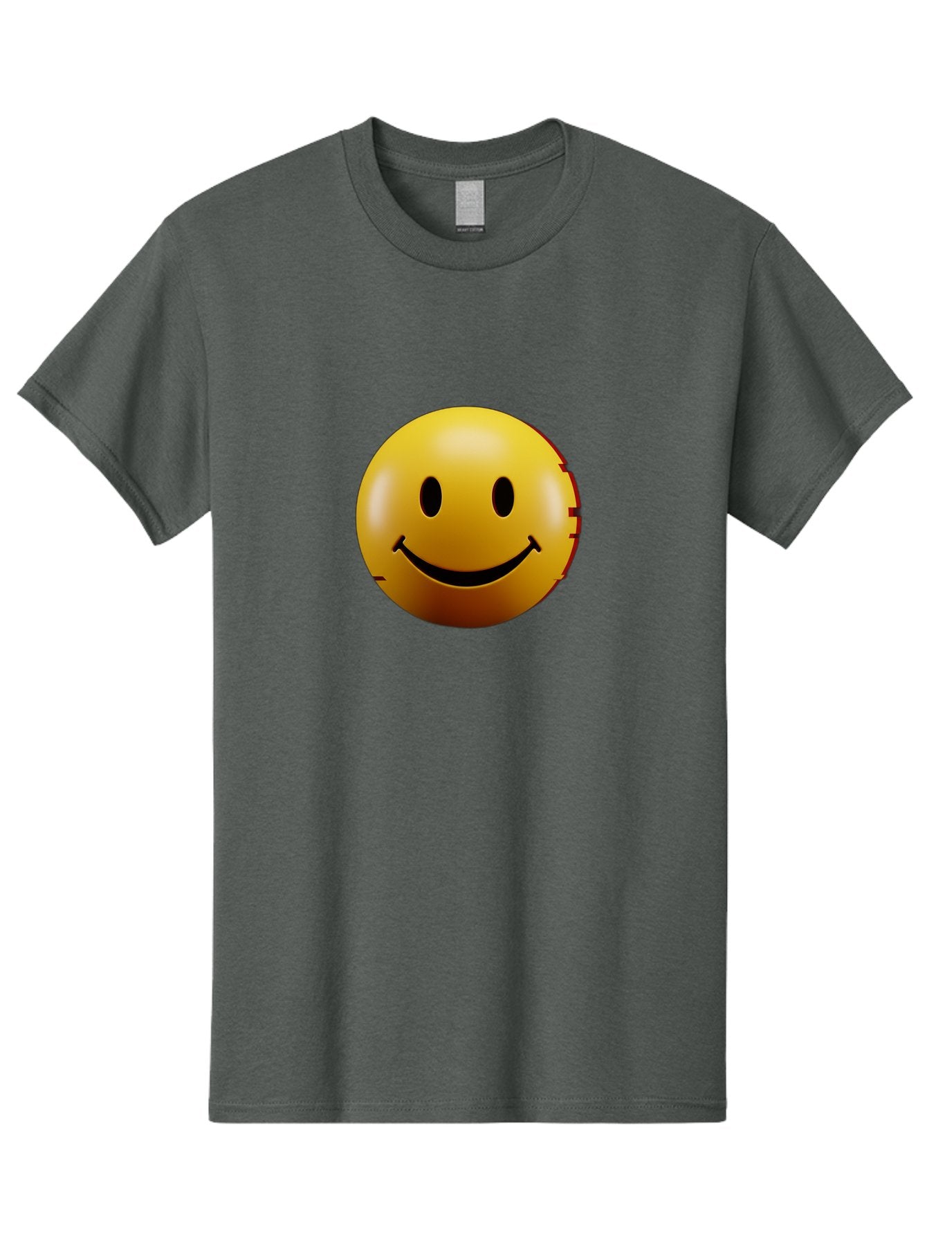 Smiley-Face-3 Men'S Graphic Tee, 100% Cotton, Comfortable Casual Summer Wear, Machine Washable, Vintage Camera, Old Camera, Antique Camera, Black Camera, Classic Photography, Photography Equipment, Nostalgic Device, Film Camera, Camera Art Bal356 12