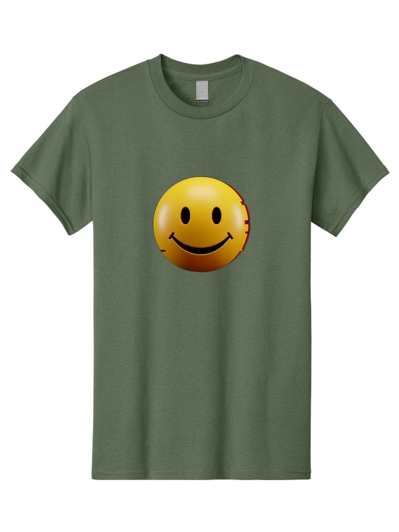 Smiley-Face-3 Men'S Graphic Tee, 100% Cotton, Comfortable Casual Summer Wear, Machine Washable, Vintage Camera, Old Camera, Antique Camera, Black Camera, Classic Photography, Photography Equipment, Nostalgic Device, Film Camera, Camera Art Bal356 7