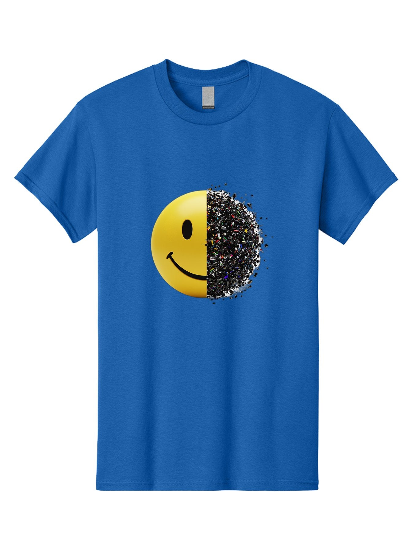 Smiley-Face-Pollution Men'S Graphic Tee, 100% Cotton, Comfortable Casual Summer Wear, Machine Washable, Vintage Camera, Old Camera, Antique Camera, Black Camera, Classic Photography, Photography Equipment, Nostalgic Device, Film Camera, Bal359 14