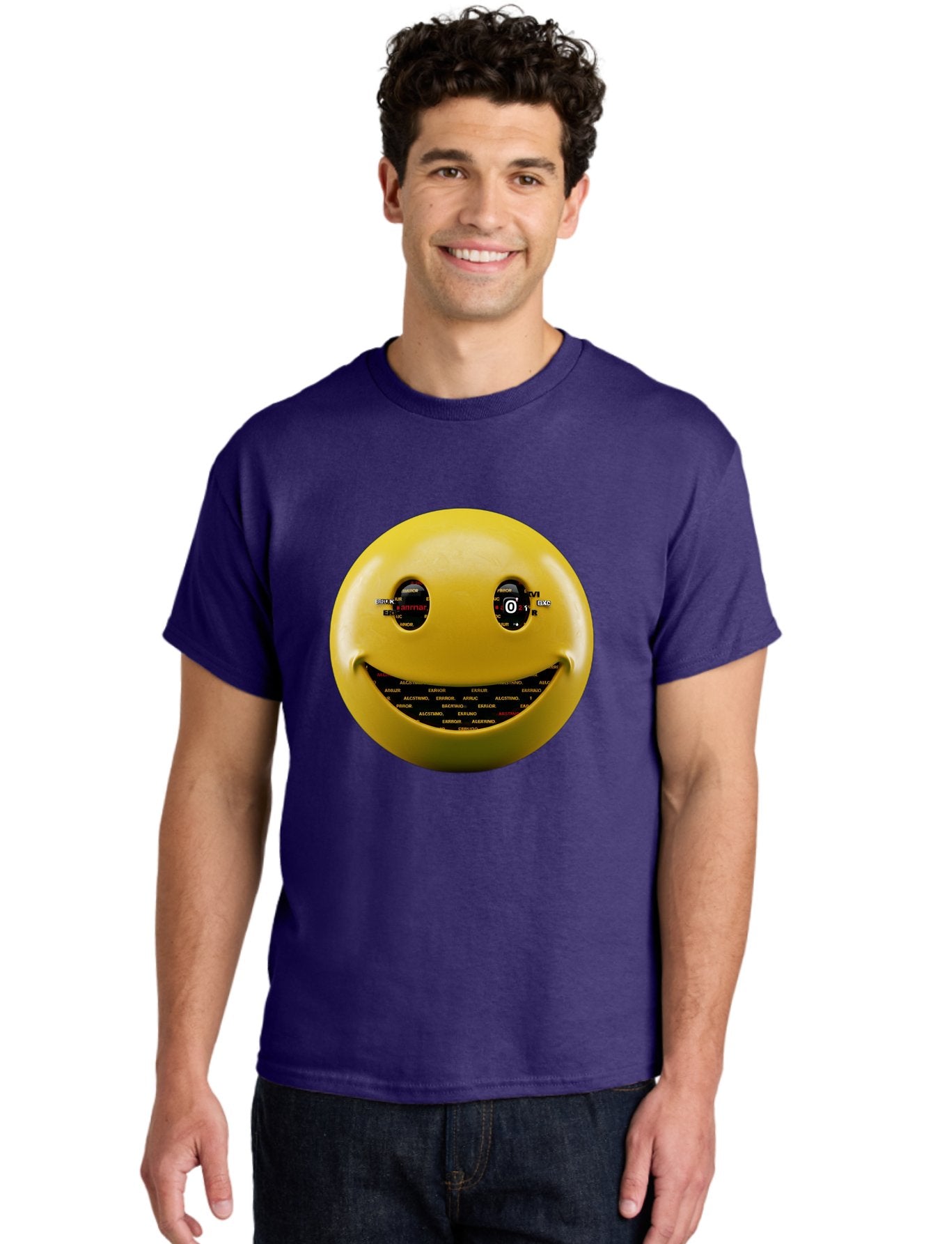 Smiley-Face Men'S Graphic Tee, 100% Cotton, Comfortable Casual Summer Wear, Machine Washable, Vintage Camera, Old Camera, Antique Camera, Black Camera, Classic Photography, Photography Equipment, Nostalgic Device, Film Camera, Camera Art Bal360 22