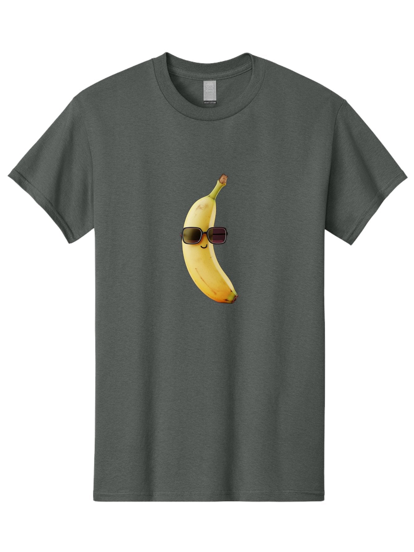 Smiling-Banana-Sunglasses Men'S Graphic Tee, 100% Cotton, Comfortable Casual Summer Wear, Machine Washable, Vintage Camera, Old Camera, Antique Camera, Black Camera, Classic Photography, Photography Equipment, Nostalgic Device, Film Camera, Bal365 10