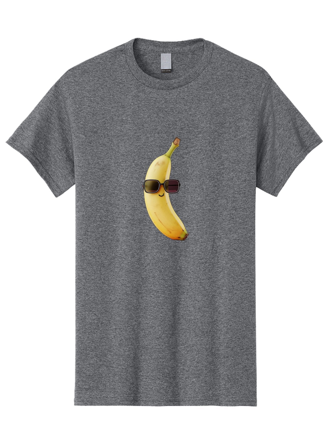 Smiling-Banana-Sunglasses Men'S Graphic Tee, 100% Cotton, Comfortable Casual Summer Wear, Machine Washable, Vintage Camera, Old Camera, Antique Camera, Black Camera, Classic Photography, Photography Equipment, Nostalgic Device, Film Camera, Bal365 4
