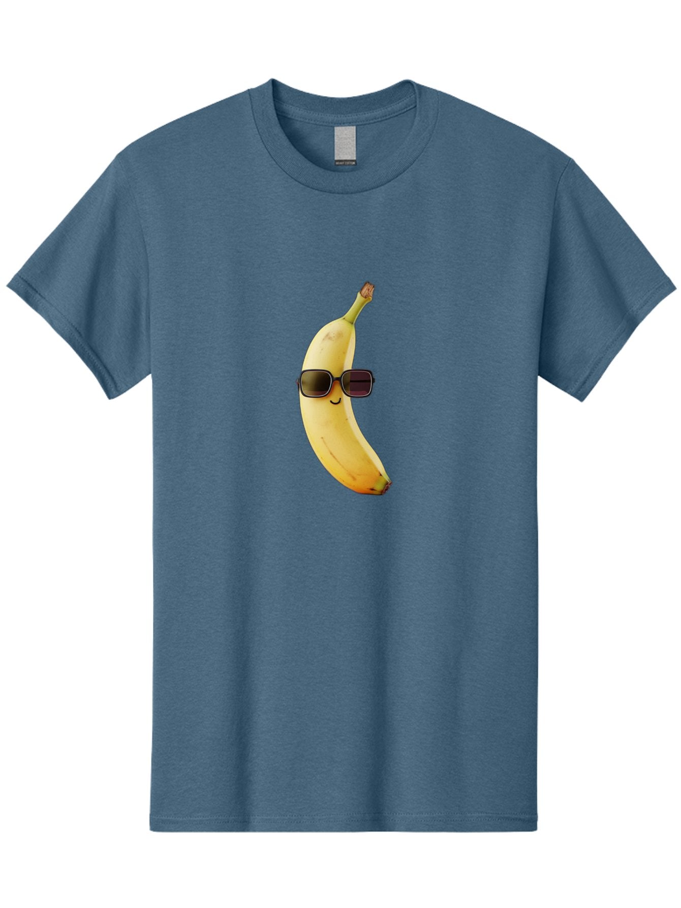 Smiling-Banana-Sunglasses Men'S Graphic Tee, 100% Cotton, Comfortable Casual Summer Wear, Machine Washable, Vintage Camera, Old Camera, Antique Camera, Black Camera, Classic Photography, Photography Equipment, Nostalgic Device, Film Camera, Bal365 6