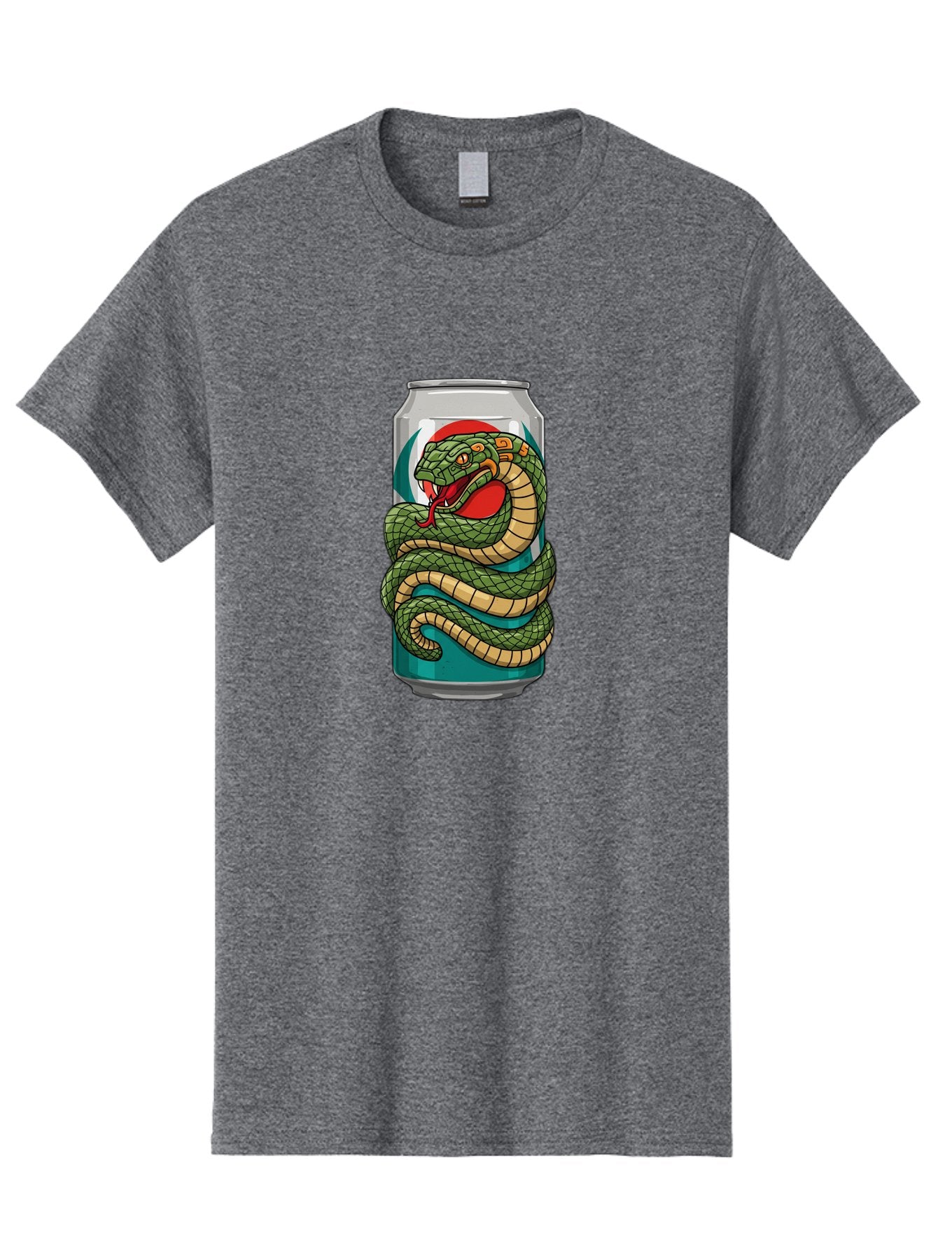 Snake-Energy-Drink-Can Men'S Graphic Tee, 100% Cotton, Comfortable Casual Summer Wear, Machine Washable, Vintage Camera, Old Camera, Antique Camera, Black Camera, Classic Photography, Photography Equipment, Nostalgic Device, Film Camera, Bal374 14