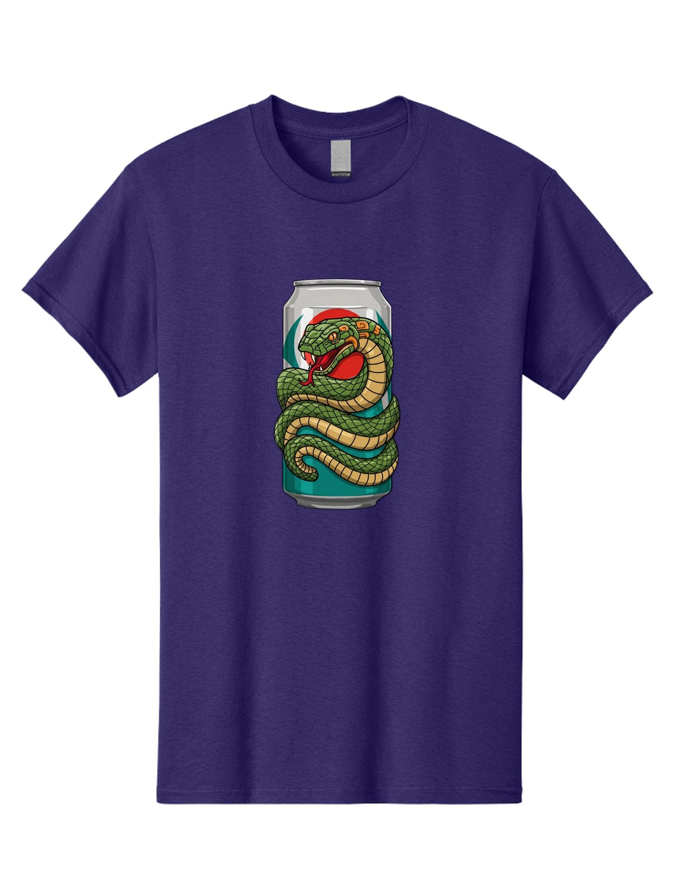 Snake-Energy-Drink-Can Men'S Graphic Tee, 100% Cotton, Comfortable Casual Summer Wear, Machine Washable, Vintage Camera, Old Camera, Antique Camera, Black Camera, Classic Photography, Photography Equipment, Nostalgic Device, Film Camera, Bal374 12