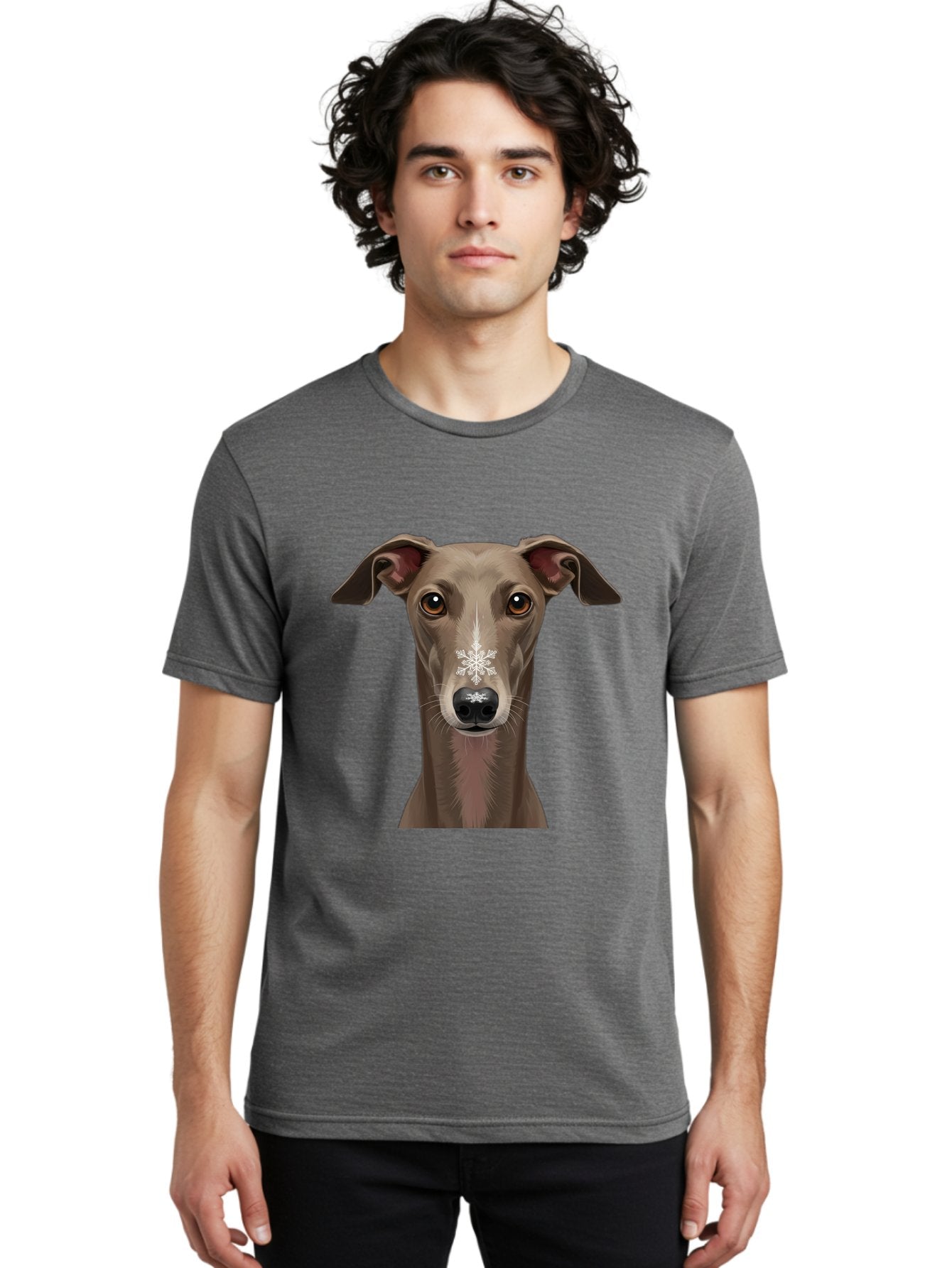 Snowy-Nosed-Italian-Greyhound Men'S Graphic Tee, 100% Cotton, Comfortable Casual Summer Wear, Machine Washable, Vintage Camera, Old Camera, Antique Camera, Black Camera, Classic Photography, Photography Equipment, Nostalgic Device, Bal379 26