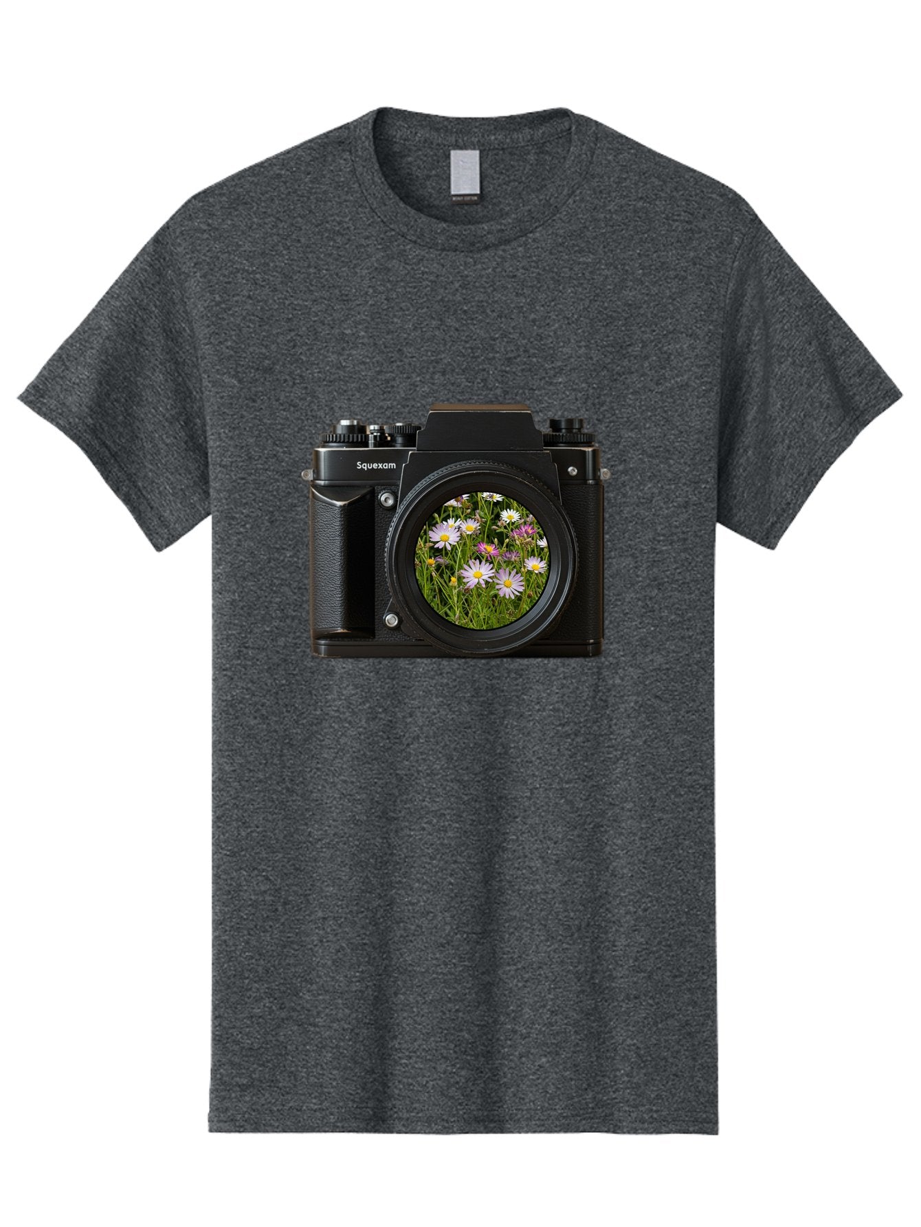 Squeexom-Camera Men'S Graphic Tee, 100% Cotton, Comfortable Casual Summer Wear, Machine Washable, Vintage Camera, Old Camera, Antique Camera, Black Camera, Classic Photography, Photography Equipment, Nostalgic Device, Film Camera, Camera Art Bal390 13