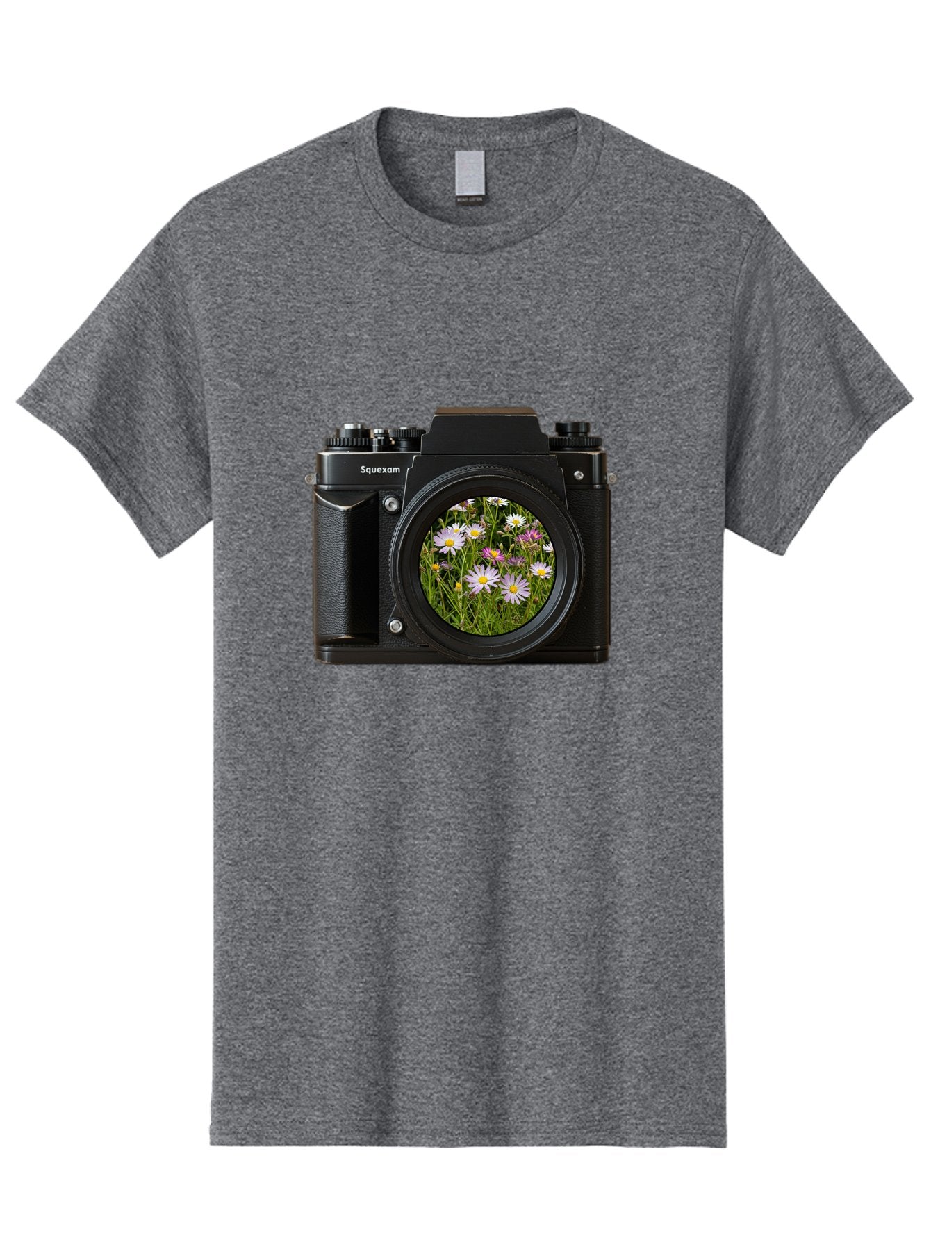 Squeexom-Camera Men'S Graphic Tee, 100% Cotton, Comfortable Casual Summer Wear, Machine Washable, Vintage Camera, Old Camera, Antique Camera, Black Camera, Classic Photography, Photography Equipment, Nostalgic Device, Film Camera, Camera Art Bal390 10