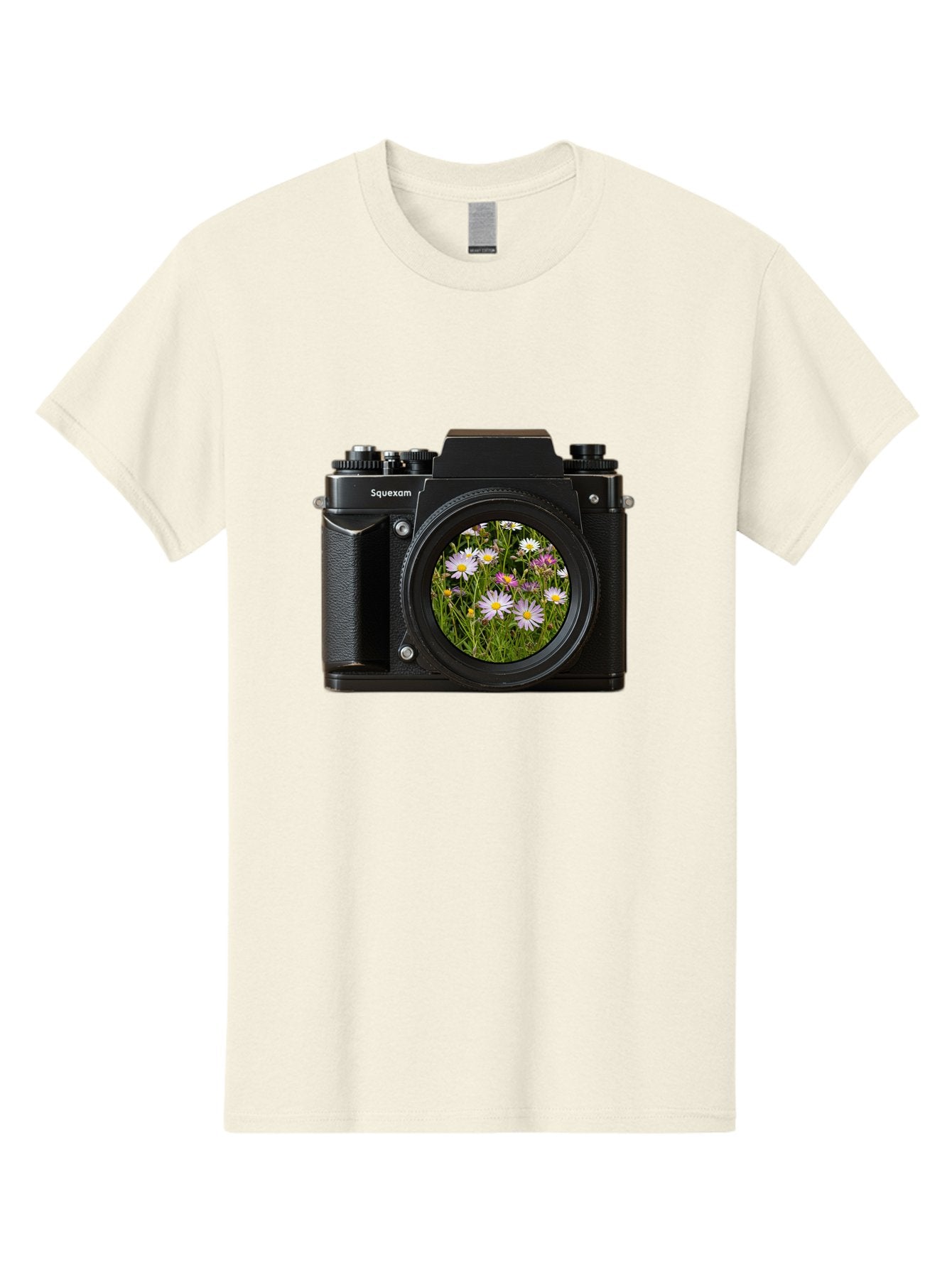 Squeexom-Camera Men'S Graphic Tee, 100% Cotton, Comfortable Casual Summer Wear, Machine Washable, Vintage Camera, Old Camera, Antique Camera, Black Camera, Classic Photography, Photography Equipment, Nostalgic Device, Film Camera, Camera Art Bal390 8