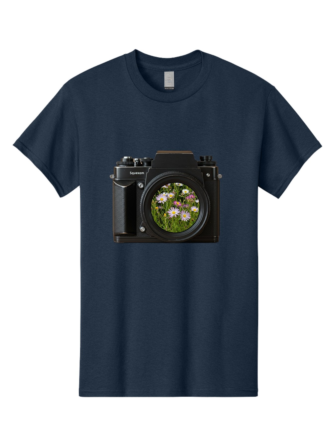 Squeexom-Camera Men'S Graphic Tee, 100% Cotton, Comfortable Casual Summer Wear, Machine Washable, Vintage Camera, Old Camera, Antique Camera, Black Camera, Classic Photography, Photography Equipment, Nostalgic Device, Film Camera, Camera Art Bal390 3