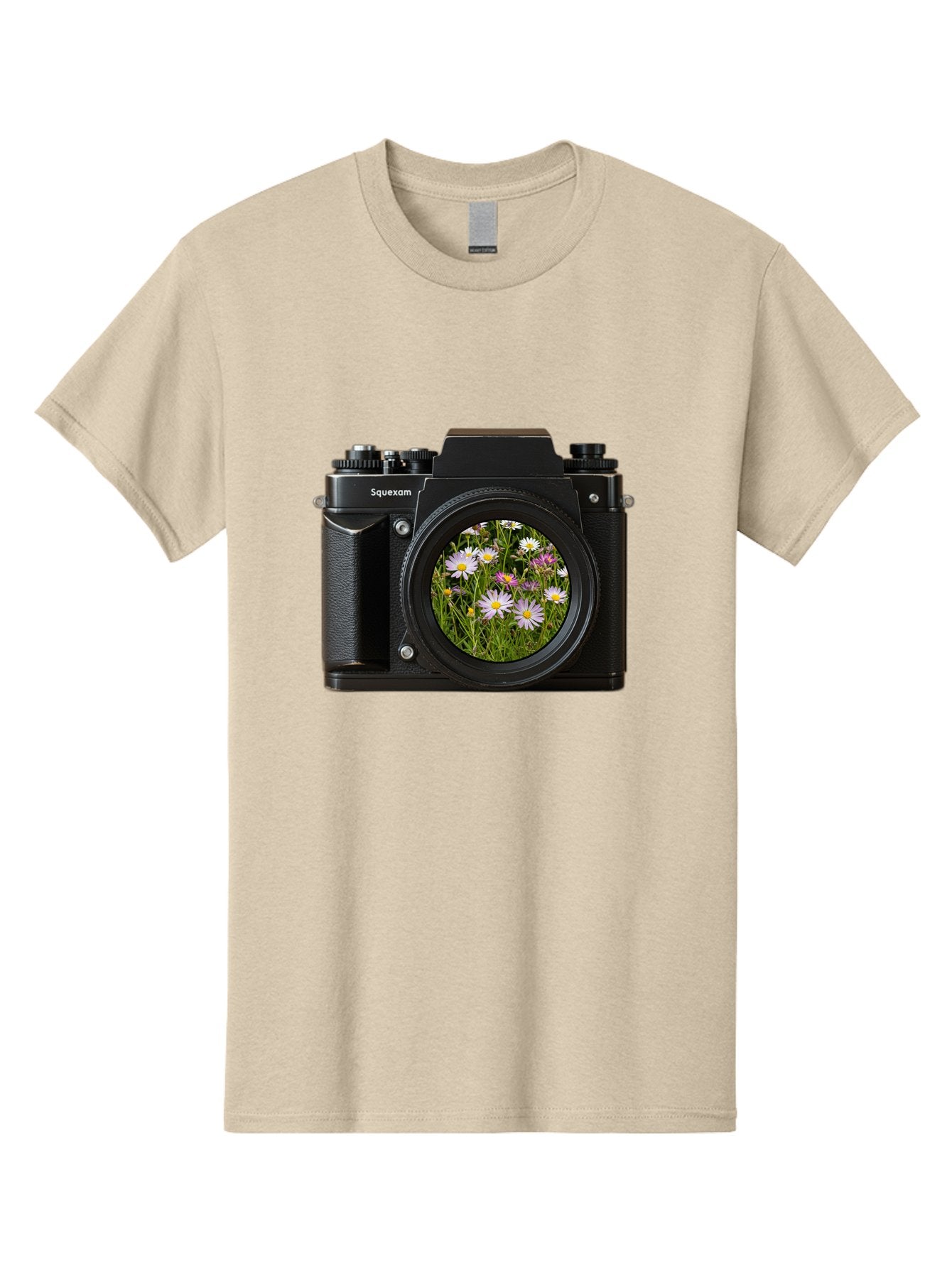 Squeexom-Camera Men'S Graphic Tee, 100% Cotton, Comfortable Casual Summer Wear, Machine Washable, Vintage Camera, Old Camera, Antique Camera, Black Camera, Classic Photography, Photography Equipment, Nostalgic Device, Film Camera, Camera Art Bal390 12