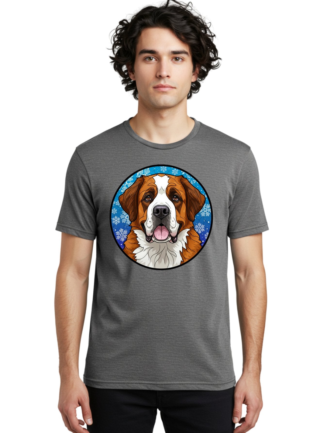 St-Bernard-Dog Men'S Graphic Tee, 100% Cotton, Comfortable Casual Summer Wear, Machine Washable, Vintage Camera, Old Camera, Antique Camera, Black Camera, Classic Photography, Photography Equipment, Nostalgic Device, Film Camera, Camera Art Bal391 16