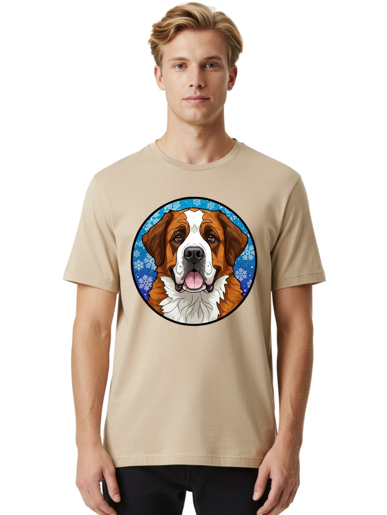 St-Bernard-Dog Men'S Graphic Tee, 100% Cotton, Comfortable Casual Summer Wear, Machine Washable, Vintage Camera, Old Camera, Antique Camera, Black Camera, Classic Photography, Photography Equipment, Nostalgic Device, Film Camera, Camera Art Bal391 22