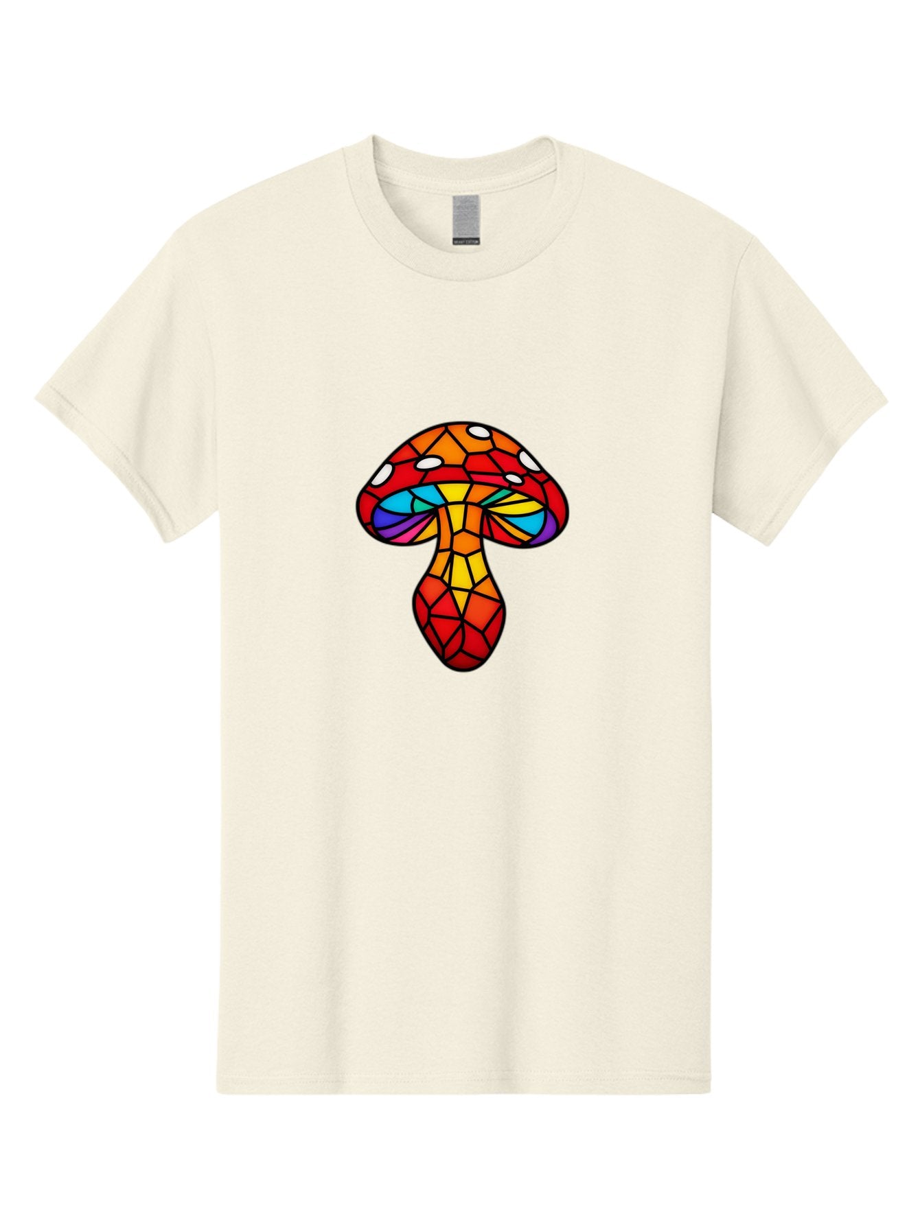 Stained-Glass-Mushroom Men'S Graphic Tee, 100% Cotton, Comfortable Casual Summer Wear, Machine Washable, Vintage Camera, Old Camera, Antique Camera, Black Camera, Classic Photography, Photography Equipment, Nostalgic Device, Film Camera, Bal393 13