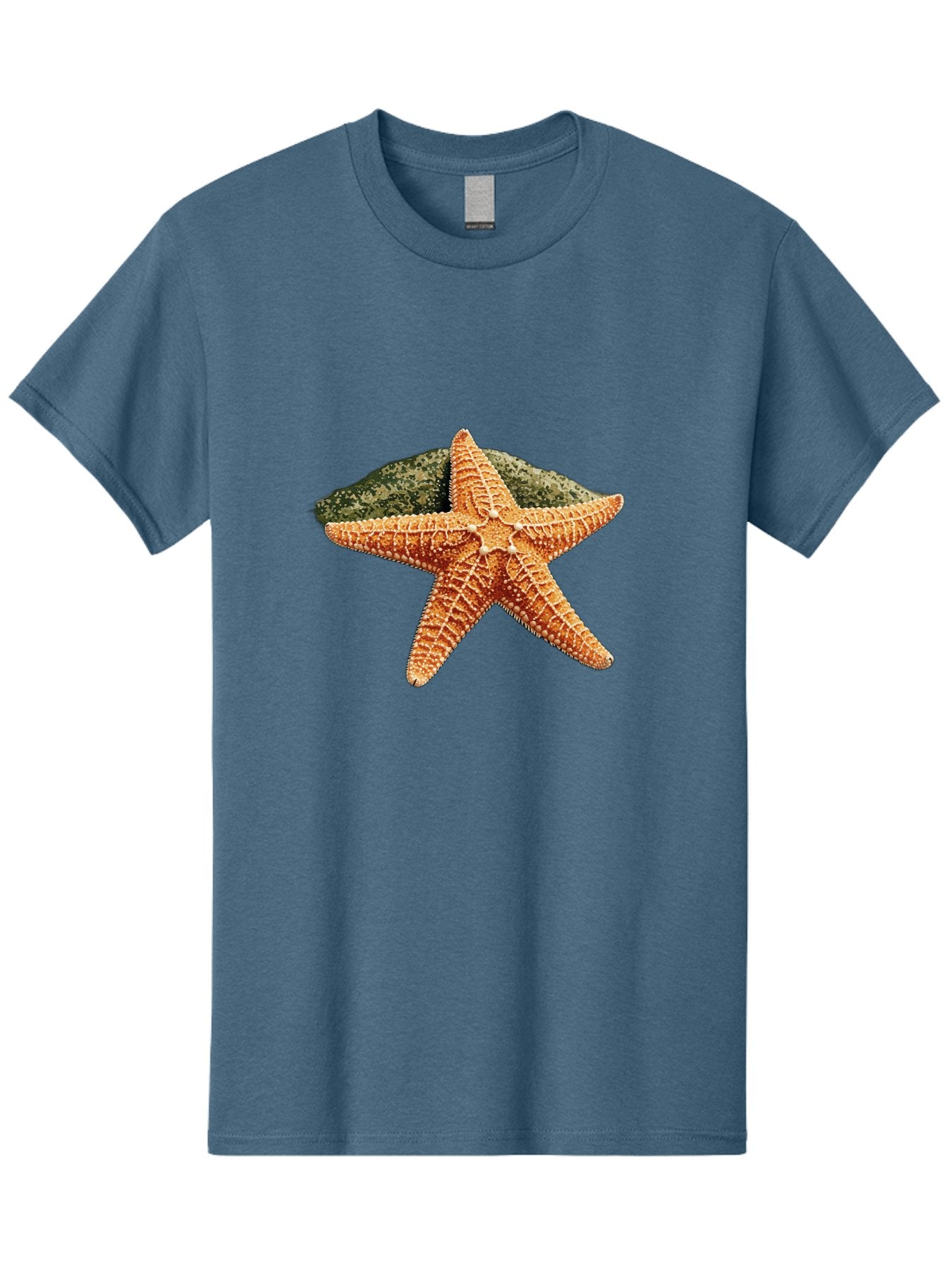 Starfish-3 Men'S Graphic Tee, 100% Cotton, Comfortable Casual Summer Wear, Machine Washable, Vintage Camera, Old Camera, Antique Camera, Black Camera, Classic Photography, Photography Equipment, Nostalgic Device, Film Camera, Camera Art Bal396