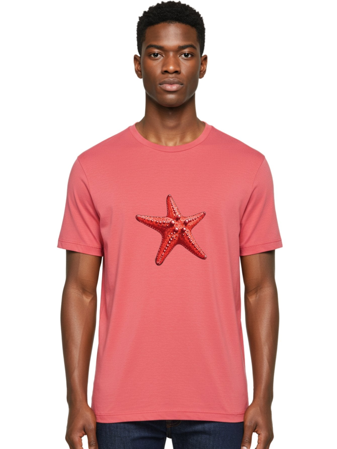 Starfish-4 Men'S Graphic Tee, 100% Cotton, Comfortable Casual Summer Wear, Machine Washable, Vintage Camera, Old Camera, Antique Camera, Black Camera, Classic Photography, Photography Equipment, Nostalgic Device, Film Camera, Camera Art Bal397 19