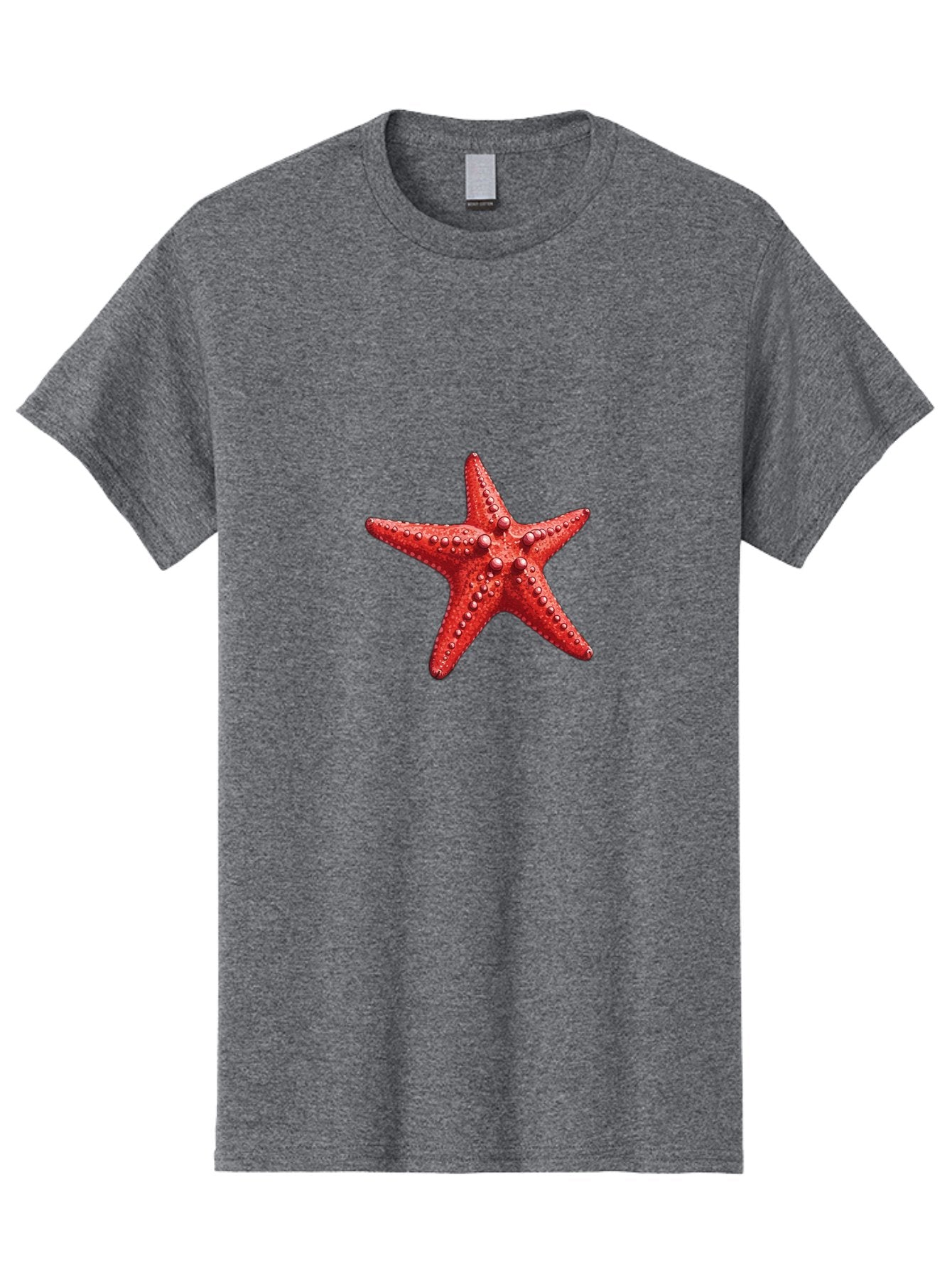 Starfish-4 Men'S Graphic Tee, 100% Cotton, Comfortable Casual Summer Wear, Machine Washable, Vintage Camera, Old Camera, Antique Camera, Black Camera, Classic Photography, Photography Equipment, Nostalgic Device, Film Camera, Camera Art Bal397