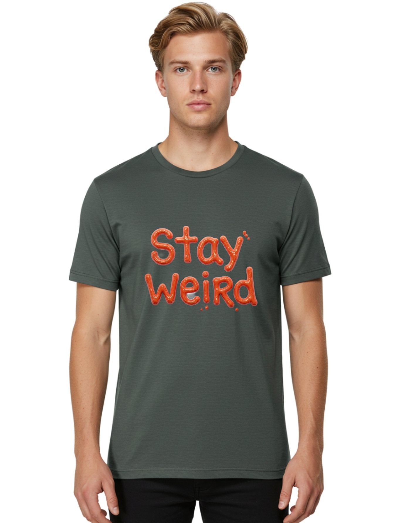 Stay-Weird-1 Men'S Graphic Tee, 100% Cotton, Comfortable Casual Summer Wear, Machine Washable, Vintage Camera, Old Camera, Antique Camera, Black Camera, Classic Photography, Photography Equipment, Nostalgic Device, Film Camera, Camera Art Bal400 29