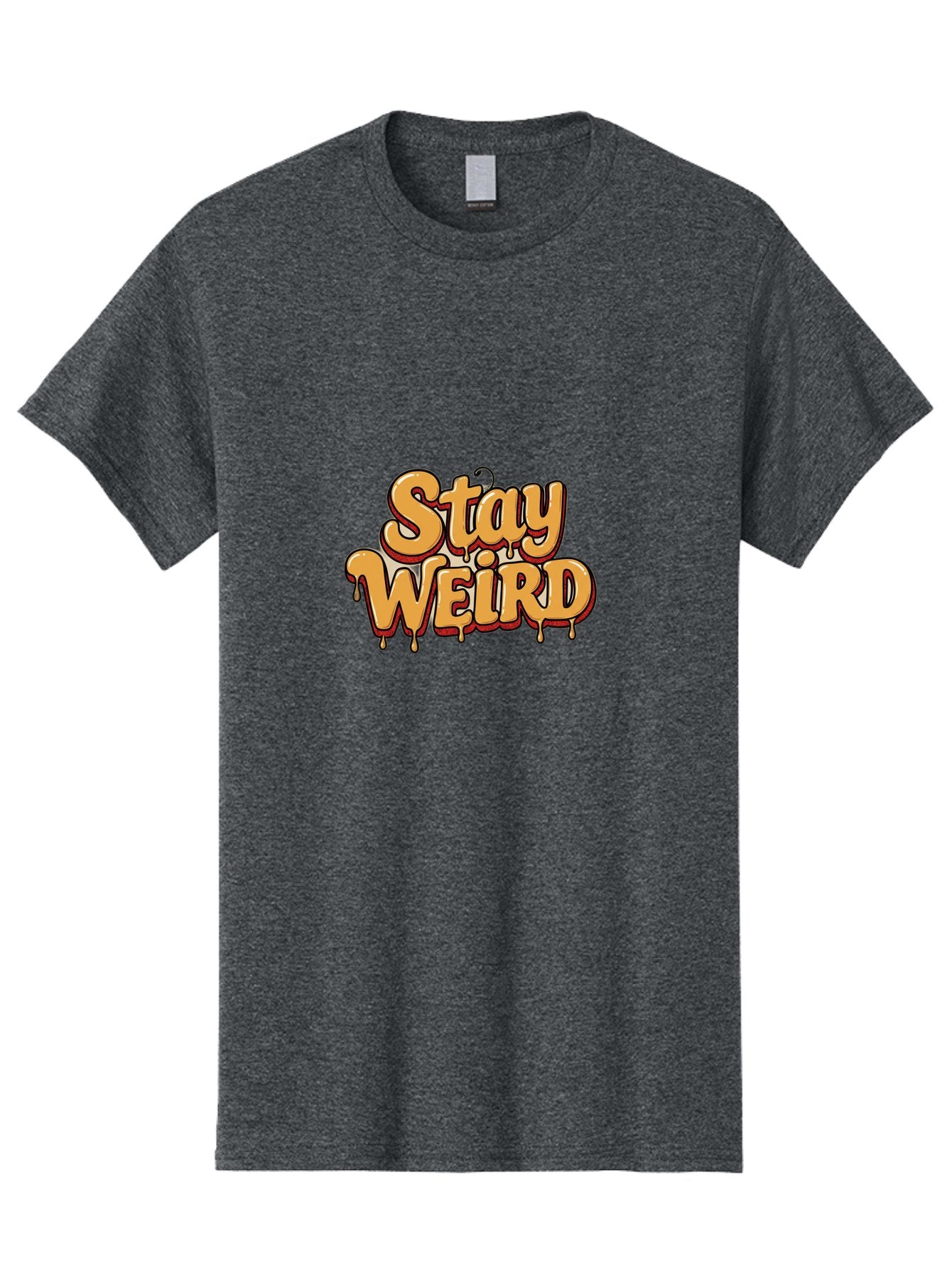 Stay-Weird-3 Men'S Graphic Tee, 100% Cotton, Comfortable Casual Summer Wear, Machine Washable, Vintage Camera, Old Camera, Antique Camera, Black Camera, Classic Photography, Photography Equipment, Nostalgic Device, Film Camera, Camera Art Bal402