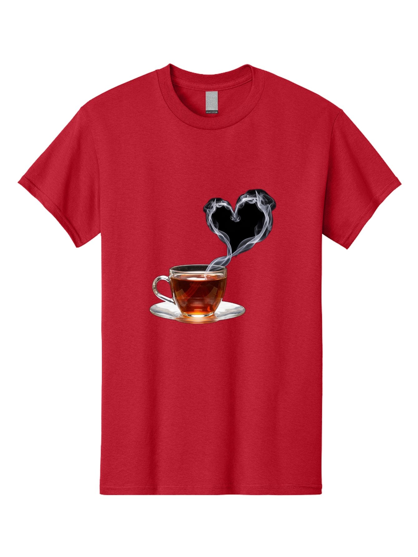 Steaming-Tea-Cup Men'S Graphic Tee, 100% Cotton, Comfortable Casual Summer Wear, Machine Washable, Vintage Camera, Old Camera, Antique Camera, Black Camera, Classic Photography, Photography Equipment, Nostalgic Device, Film Camera, Camera Art Bal406 4