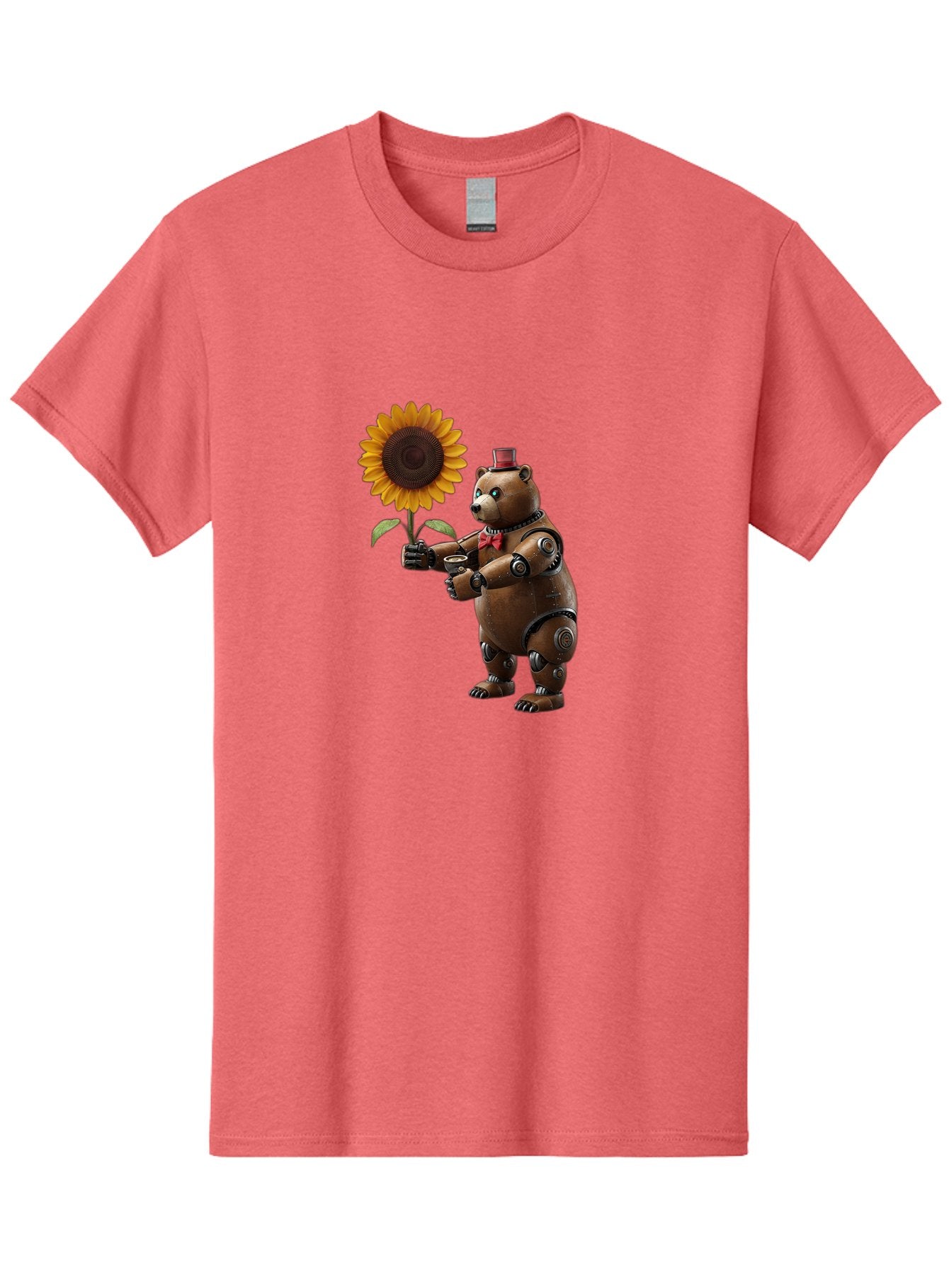 Steampunk-Bear Men'S Graphic Tee, 100% Cotton, Comfortable Casual Summer Wear, Machine Washable, Vintage Camera, Old Camera, Antique Camera, Black Camera, Classic Photography, Photography Equipment, Nostalgic Device, Film Camera, Camera Art Bal407 15