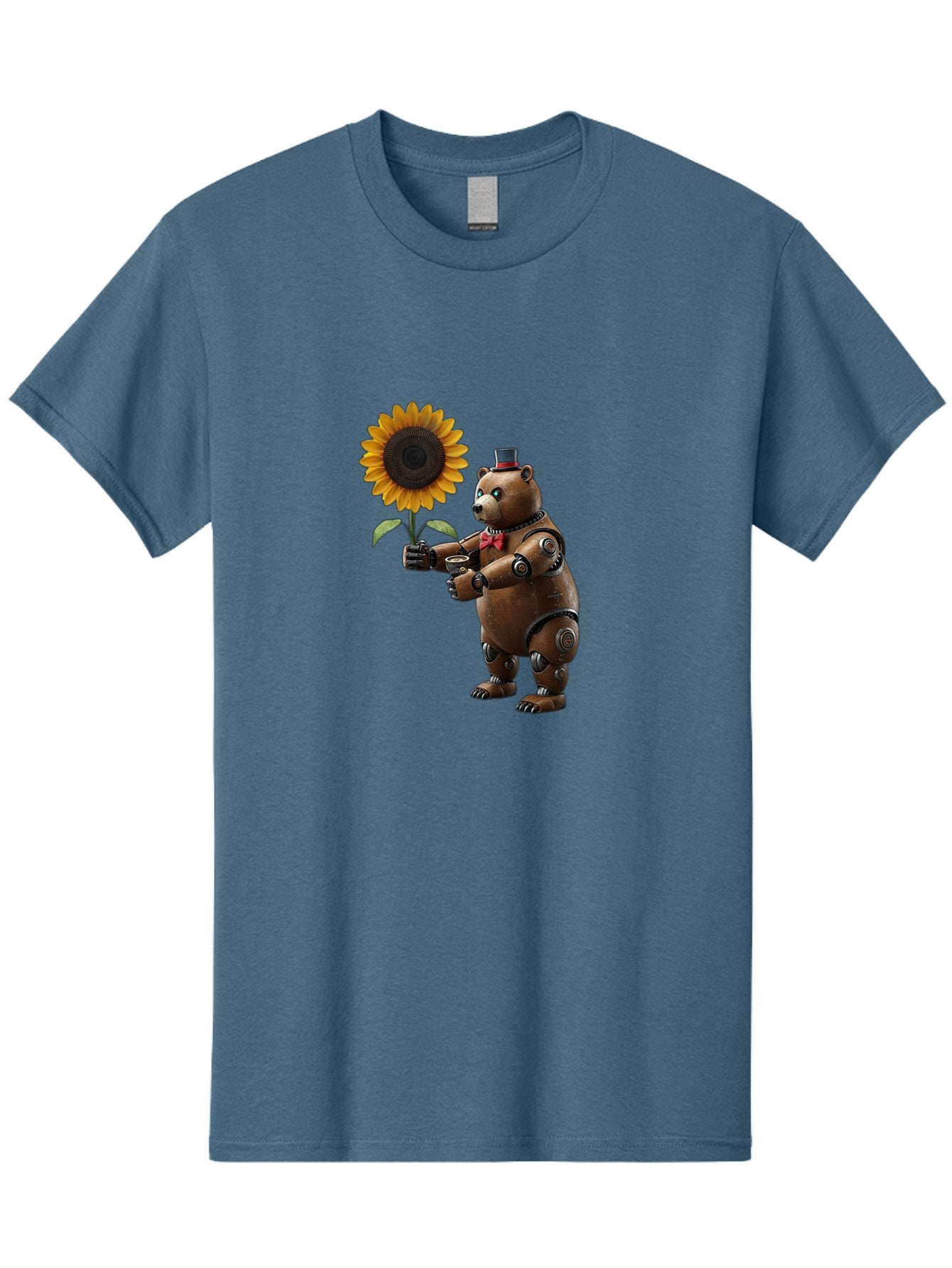 Steampunk-Bear Men'S Graphic Tee, 100% Cotton, Comfortable Casual Summer Wear, Machine Washable, Vintage Camera, Old Camera, Antique Camera, Black Camera, Classic Photography, Photography Equipment, Nostalgic Device, Film Camera, Camera Art Bal407 9