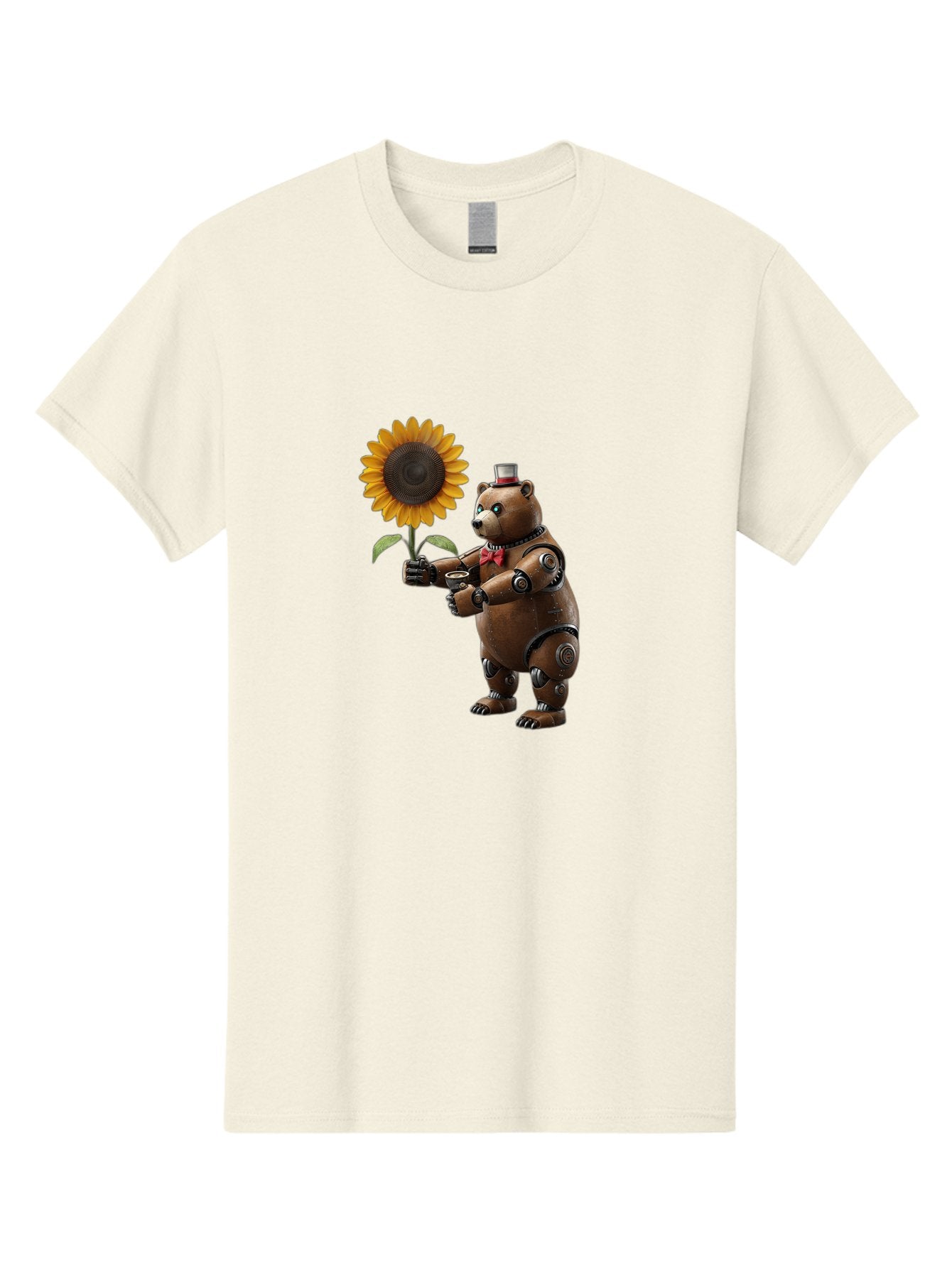 Steampunk-Bear Men'S Graphic Tee, 100% Cotton, Comfortable Casual Summer Wear, Machine Washable, Vintage Camera, Old Camera, Antique Camera, Black Camera, Classic Photography, Photography Equipment, Nostalgic Device, Film Camera, Camera Art Bal407 7