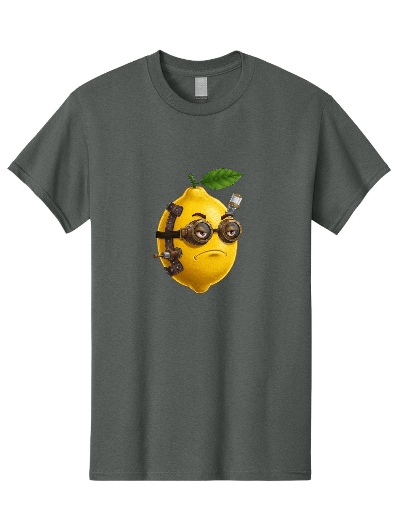 Steampunk-Lemon Men'S Graphic Tee, 100% Cotton, Comfortable Casual Summer Wear, Machine Washable, Vintage Camera, Old Camera, Antique Camera, Black Camera, Classic Photography, Photography Equipment, Nostalgic Device, Film Camera, Camera Art Bal420 9
