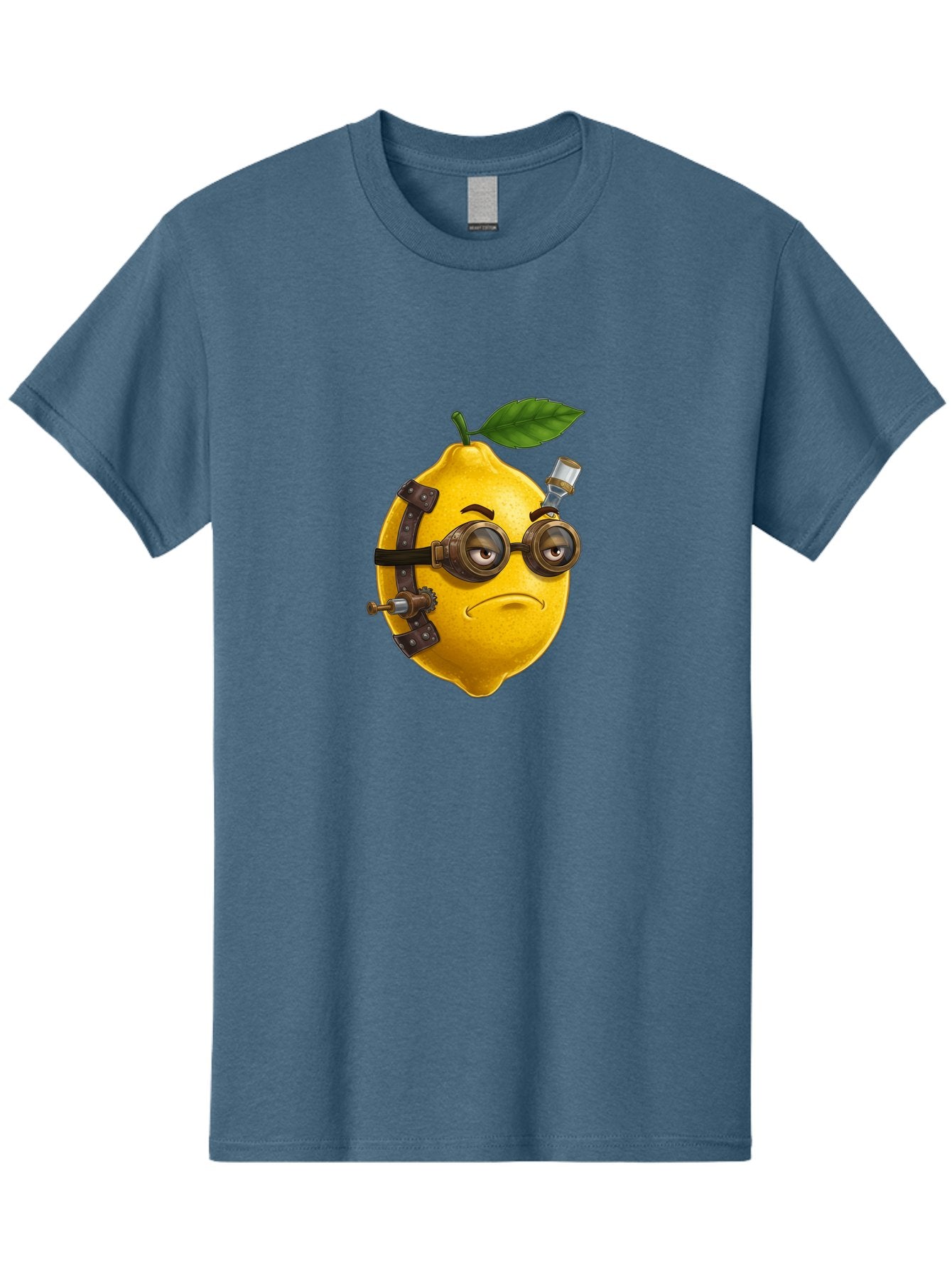 Steampunk-Lemon Men'S Graphic Tee, 100% Cotton, Comfortable Casual Summer Wear, Machine Washable, Vintage Camera, Old Camera, Antique Camera, Black Camera, Classic Photography, Photography Equipment, Nostalgic Device, Film Camera, Camera Art Bal420 13