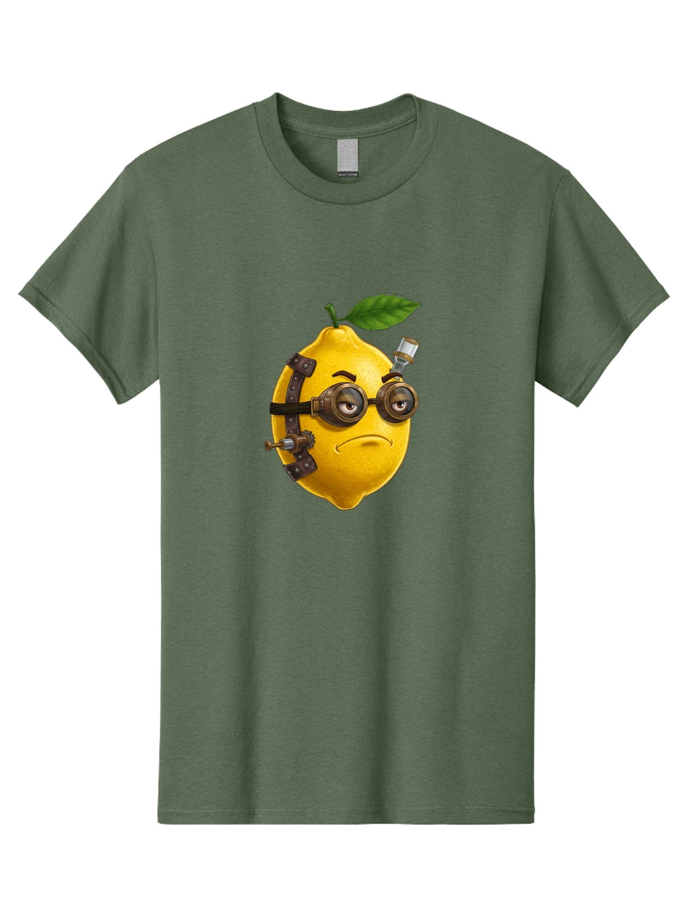 Steampunk-Lemon Men'S Graphic Tee, 100% Cotton, Comfortable Casual Summer Wear, Machine Washable, Vintage Camera, Old Camera, Antique Camera, Black Camera, Classic Photography, Photography Equipment, Nostalgic Device, Film Camera, Camera Art Bal420 5