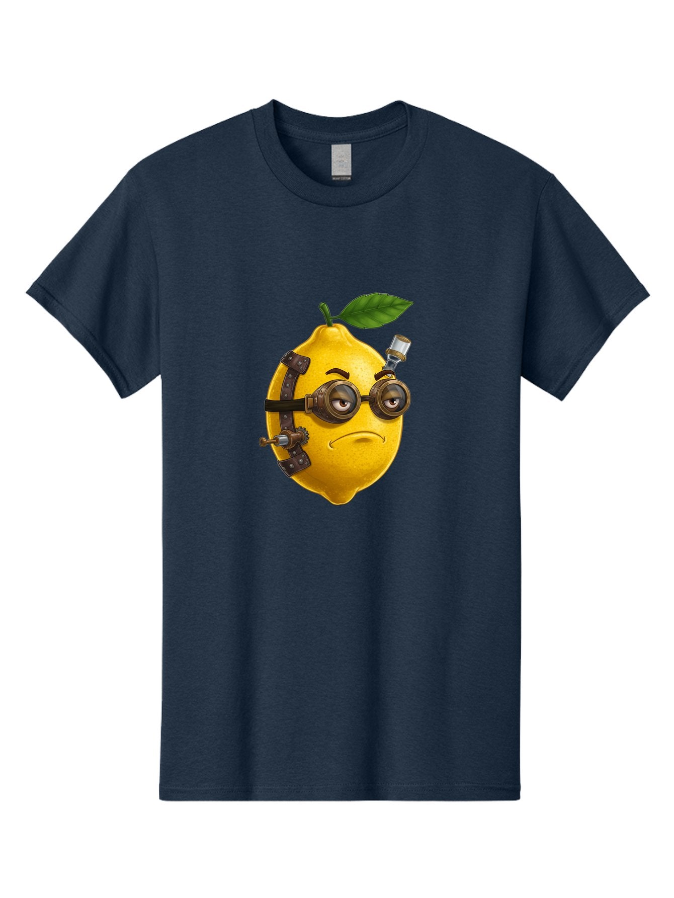 Steampunk-Lemon Men'S Graphic Tee, 100% Cotton, Comfortable Casual Summer Wear, Machine Washable, Vintage Camera, Old Camera, Antique Camera, Black Camera, Classic Photography, Photography Equipment, Nostalgic Device, Film Camera, Camera Art Bal420 15
