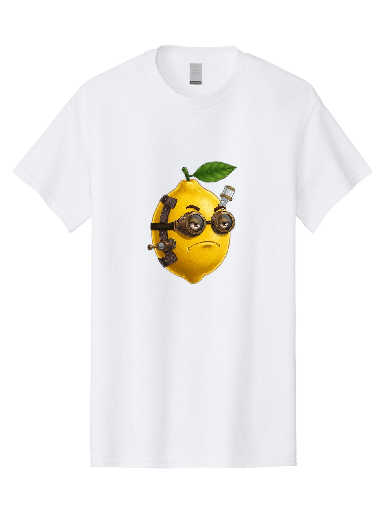 Steampunk-Lemon Men'S Graphic Tee, 100% Cotton, Comfortable Casual Summer Wear, Machine Washable, Vintage Camera, Old Camera, Antique Camera, Black Camera, Classic Photography, Photography Equipment, Nostalgic Device, Film Camera, Camera Art Bal420 11