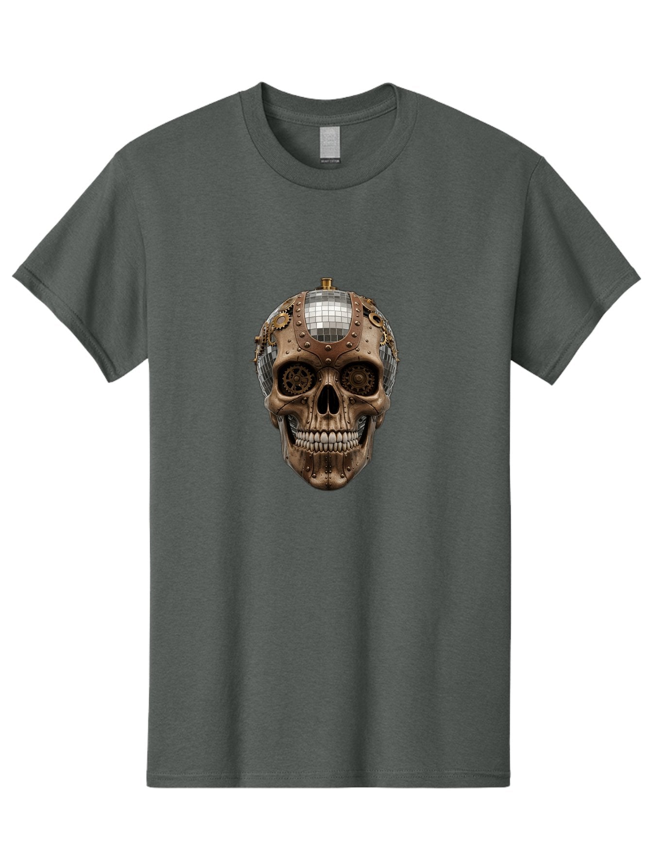 Steampunk-Skull Men'S Graphic Tee, 100% Cotton, Comfortable Casual Summer Wear, Machine Washable, Vintage Camera, Old Camera, Antique Camera, Black Camera, Classic Photography, Photography Equipment, Nostalgic Device, Film Camera, Camera Art Bal422 13
