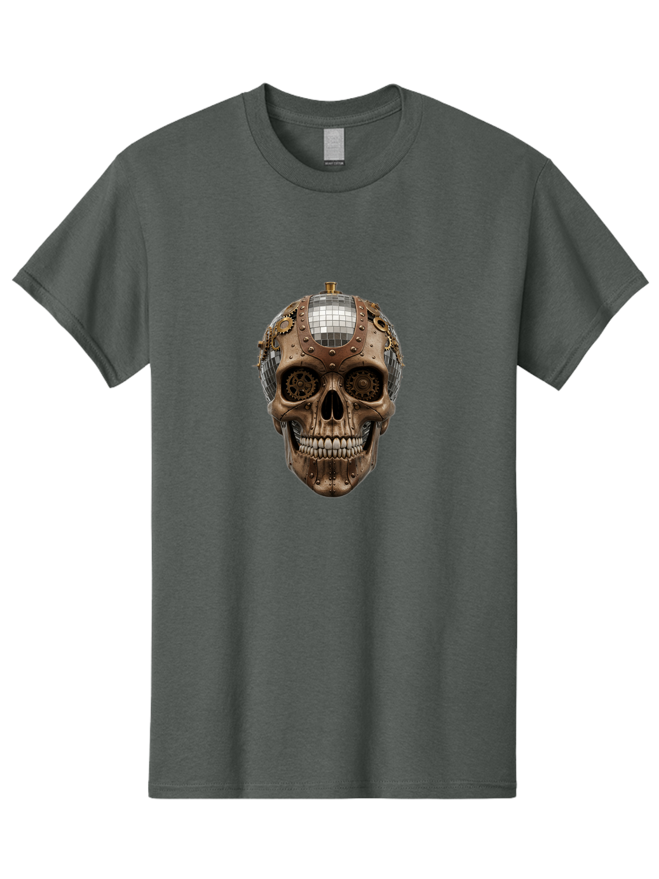 Steampunk-Skull Men'S Graphic Tee, 100% Cotton, Comfortable Casual Summer Wear, Machine Washable, Vintage Camera, Old Camera, Antique Camera, Black Camera, Classic Photography, Photography Equipment, Nostalgic Device, Film Camera, Camera Art Bal422 15