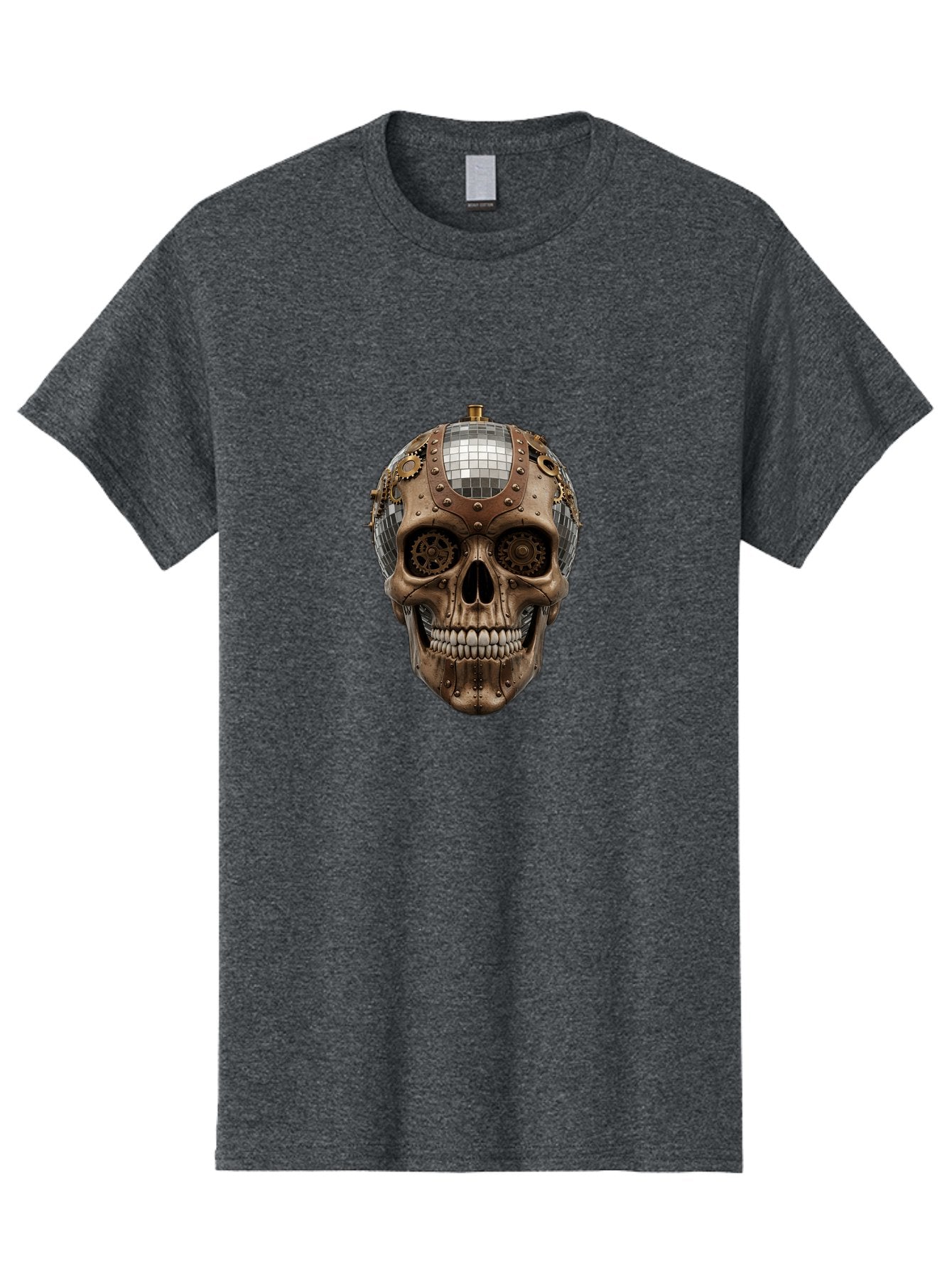 Steampunk-Skull Men'S Graphic Tee, 100% Cotton, Comfortable Casual Summer Wear, Machine Washable, Vintage Camera, Old Camera, Antique Camera, Black Camera, Classic Photography, Photography Equipment, Nostalgic Device, Film Camera, Camera Art Bal422 12
