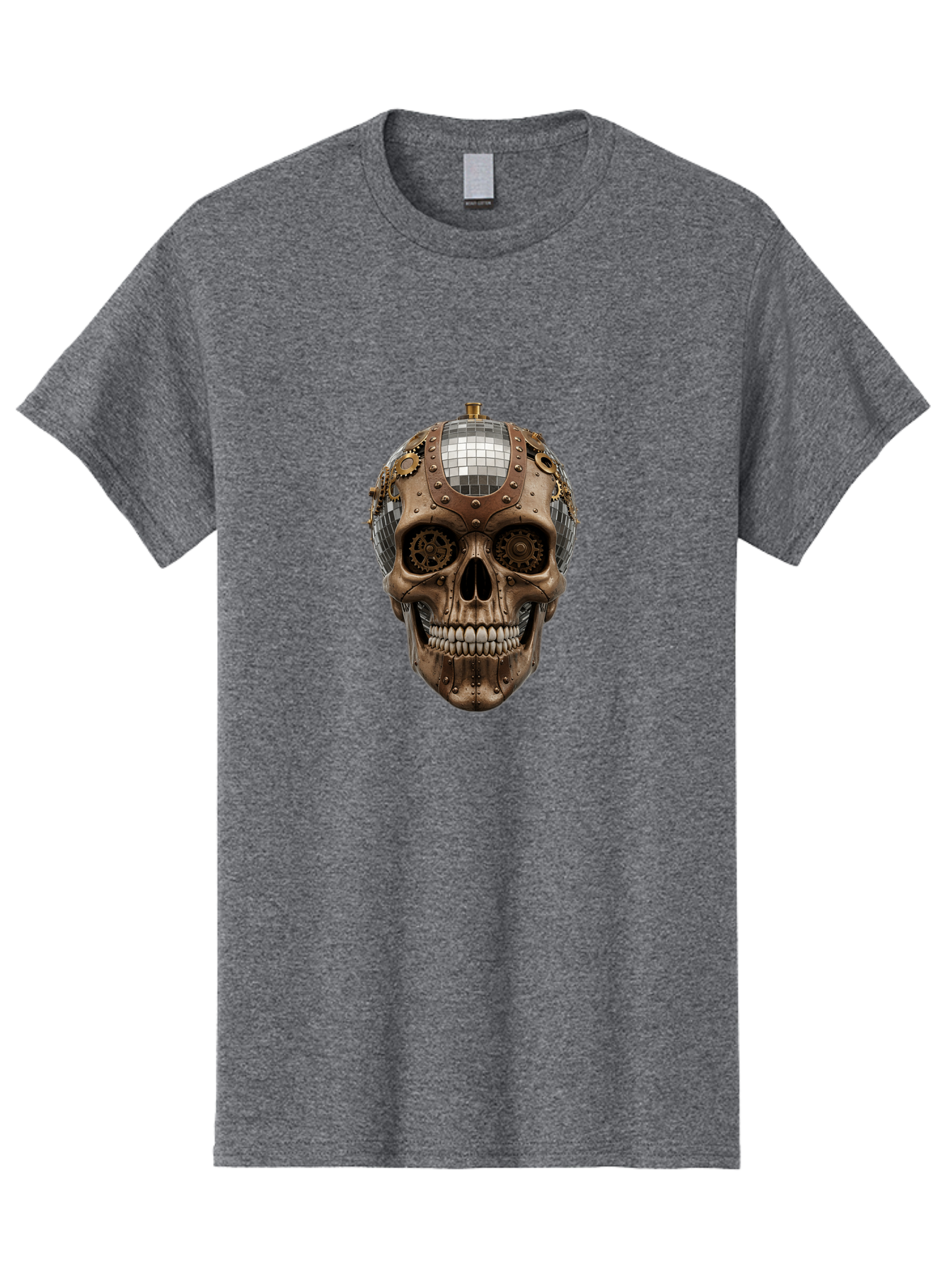 Steampunk-Skull Men'S Graphic Tee, 100% Cotton, Comfortable Casual Summer Wear, Machine Washable, Vintage Camera, Old Camera, Antique Camera, Black Camera, Classic Photography, Photography Equipment, Nostalgic Device, Film Camera, Camera Art Bal422 9