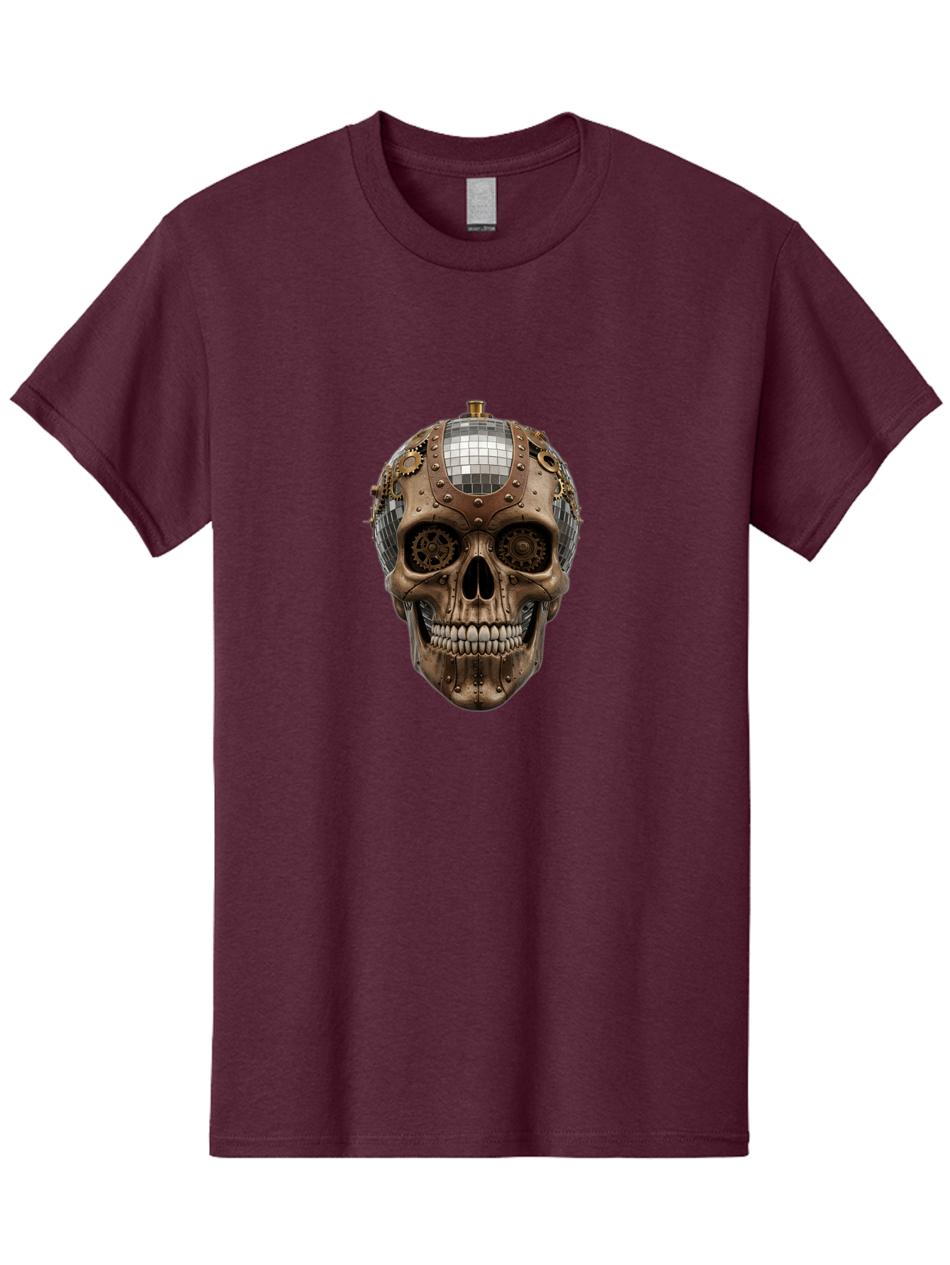 Steampunk-Skull Men'S Graphic Tee, 100% Cotton, Comfortable Casual Summer Wear, Machine Washable, Vintage Camera, Old Camera, Antique Camera, Black Camera, Classic Photography, Photography Equipment, Nostalgic Device, Film Camera, Camera Art Bal422 12