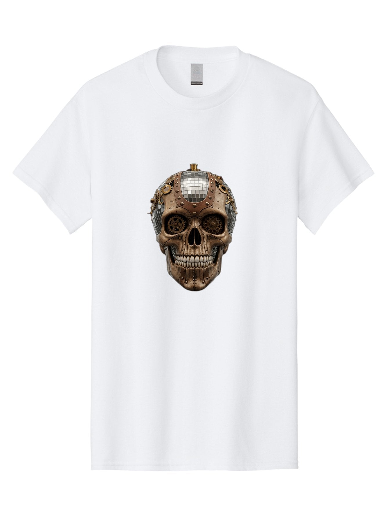 Steampunk-Skull Men'S Graphic Tee, 100% Cotton, Comfortable Casual Summer Wear, Machine Washable, Vintage Camera, Old Camera, Antique Camera, Black Camera, Classic Photography, Photography Equipment, Nostalgic Device, Film Camera, Camera Art Bal422 10