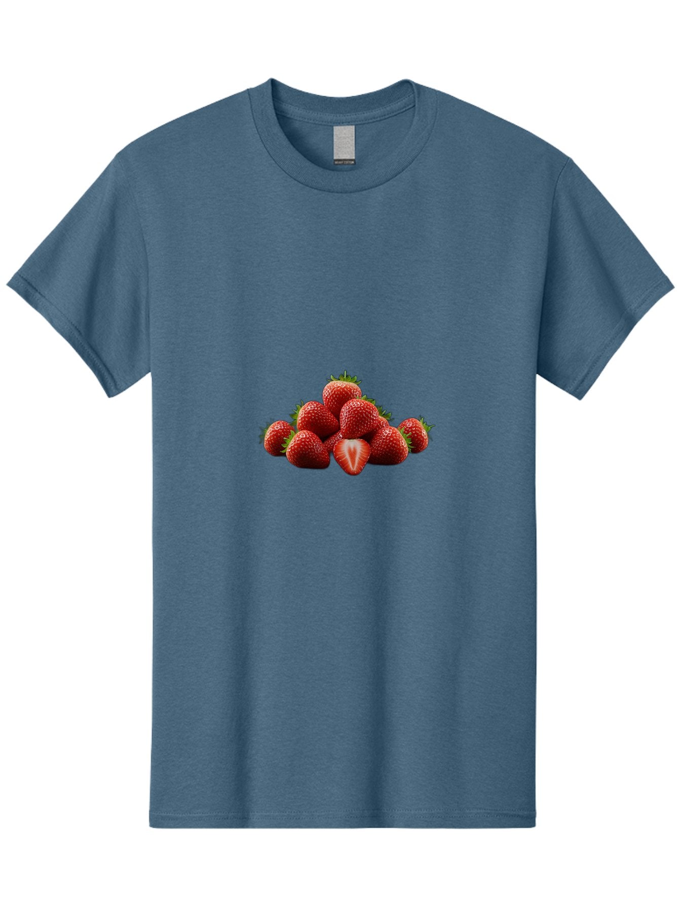 Strawberries-2 Men'S Graphic Tee, 100% Cotton, Comfortable Casual Summer Wear, Machine Washable, Vintage Camera, Old Camera, Antique Camera, Black Camera, Classic Photography, Photography Equipment, Nostalgic Device, Film Camera, Camera Art Bal428