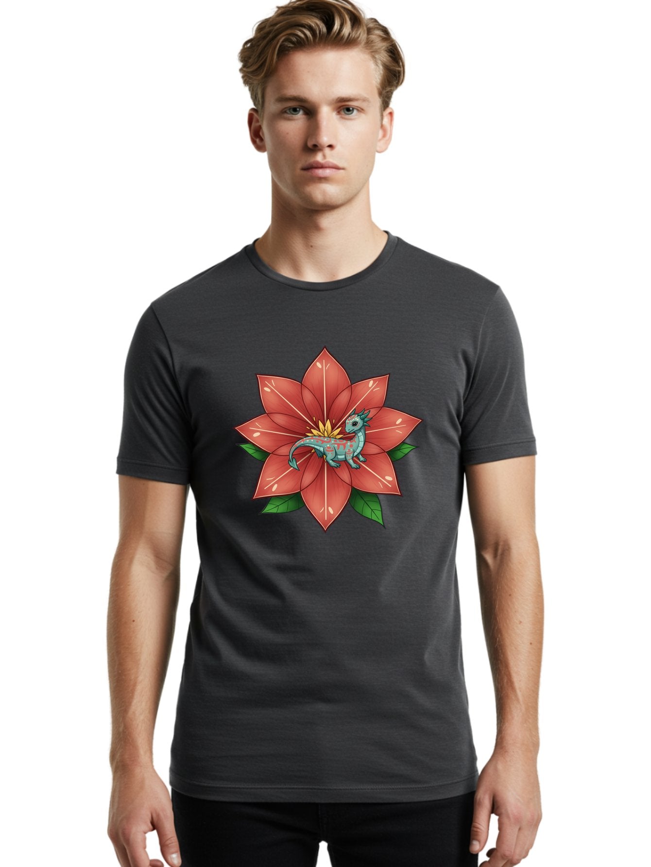 Sts-Dragon-Lotus Men'S Graphic Tee, 100% Cotton, Comfortable Casual Summer Wear, Machine Washable, Vintage Camera, Old Camera, Antique Camera, Black Camera, Classic Photography, Photography Equipment, Nostalgic Device, Film Camera, Camera Art Bal431 22