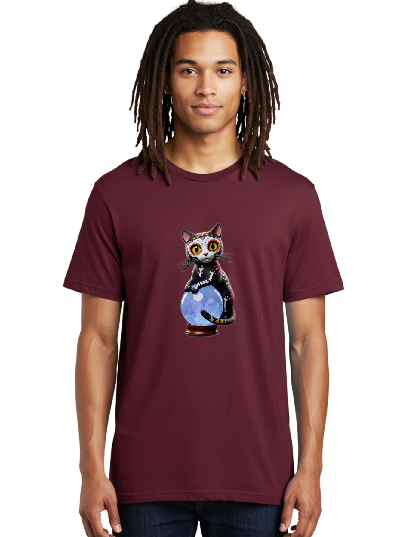 Sugar-Skull-Cat Men'S Graphic Tee, 100% Cotton, Comfortable Casual Summer Wear, Machine Washable, Vintage Camera, Old Camera, Antique Camera, Black Camera, Classic Photography, Photography Equipment, Nostalgic Device, Film Camera, Camera Art Bal436 24