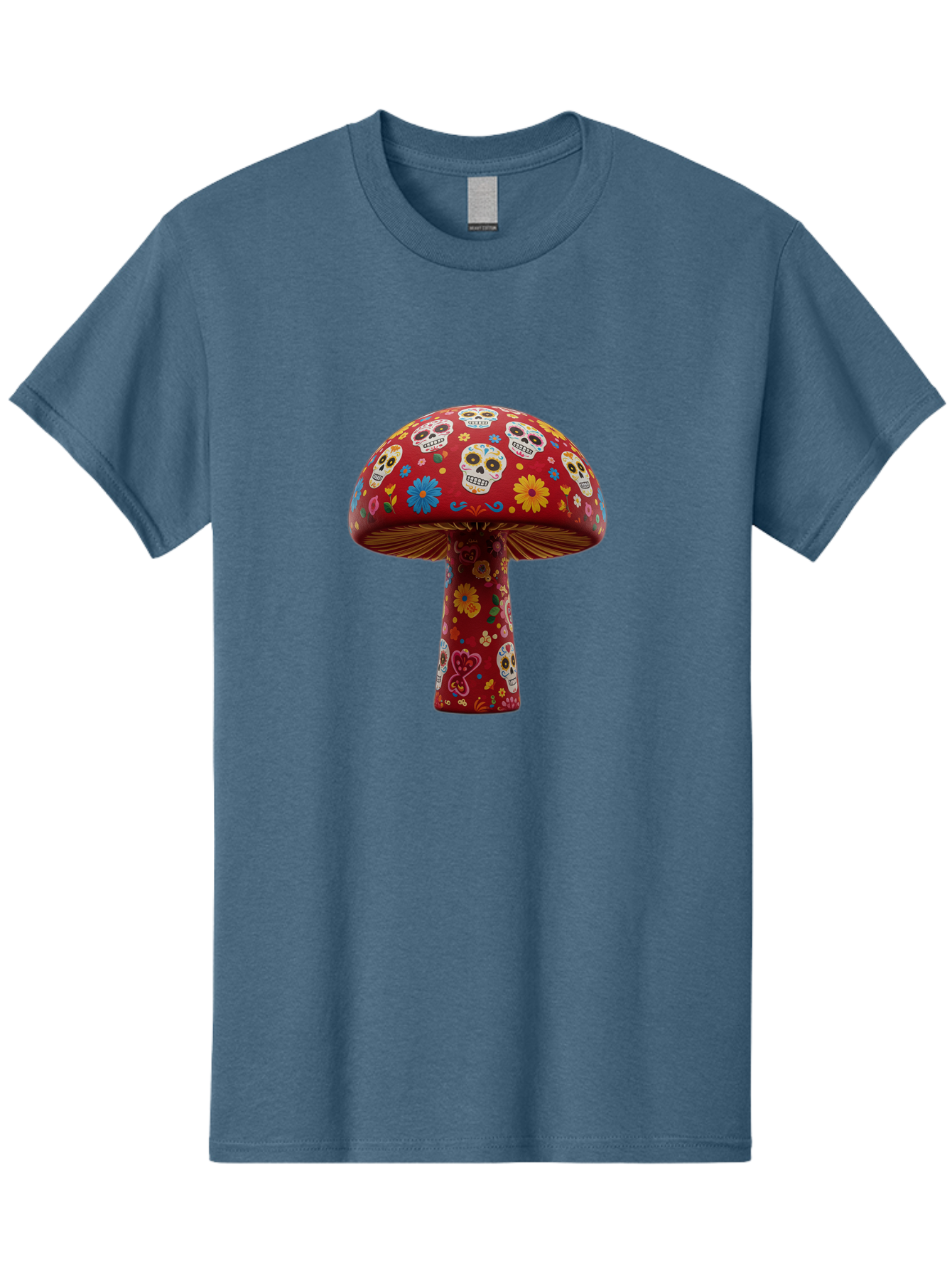 Sugar-Skull-Mushroom Men'S Graphic Tee, 100% Cotton, Comfortable Casual Summer Wear, Machine Washable, Vintage Camera, Old Camera, Antique Camera, Black Camera, Classic Photography, Photography Equipment, Nostalgic Device, Film Camera, Bal437 10