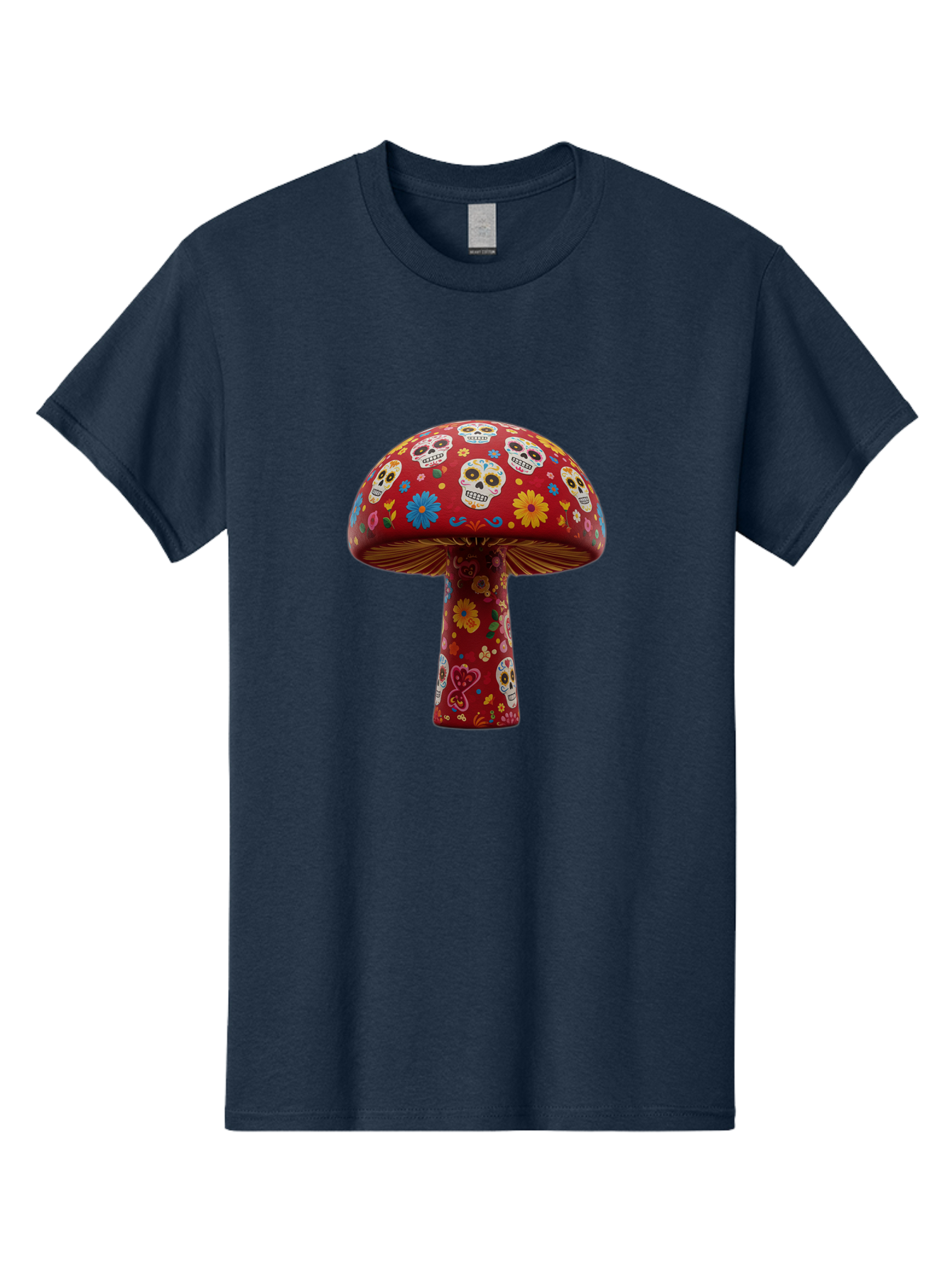 Sugar-Skull-Mushroom Men'S Graphic Tee, 100% Cotton, Comfortable Casual Summer Wear, Machine Washable, Vintage Camera, Old Camera, Antique Camera, Black Camera, Classic Photography, Photography Equipment, Nostalgic Device, Film Camera, Bal437 12